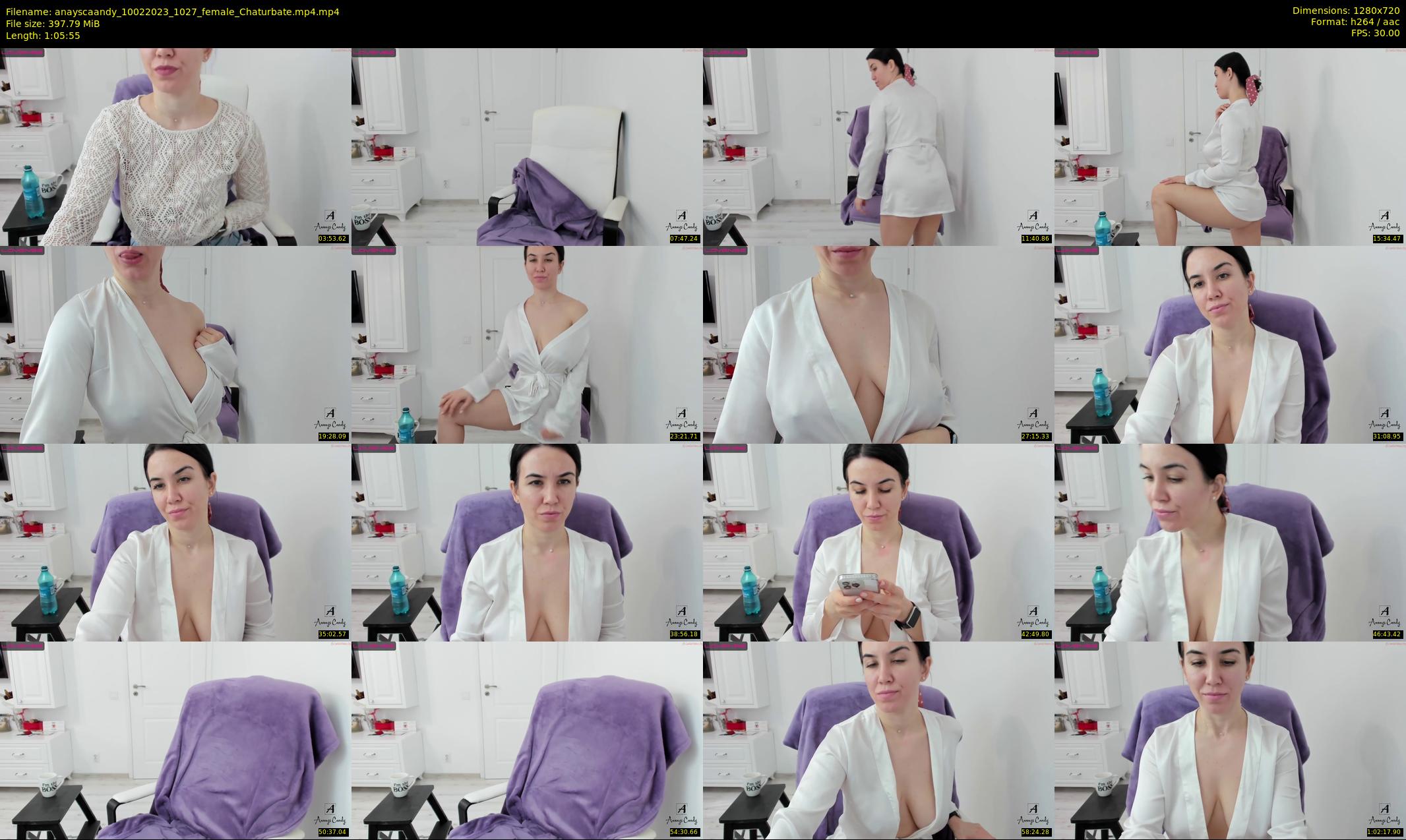 anayscaandy — 66 minute Chaturbate female cam show recording, 720p, Feb 10, 2023