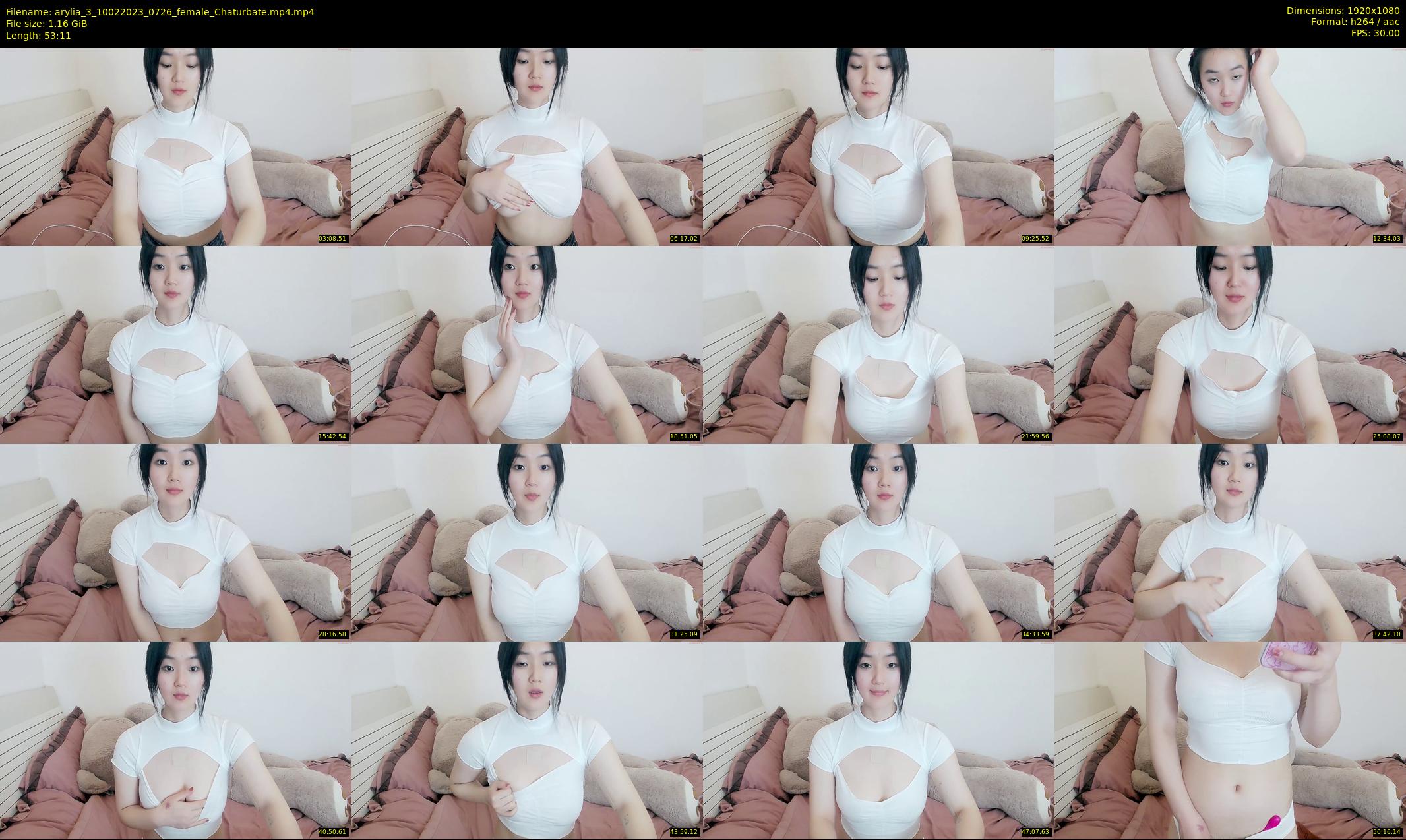arylia_3 — 54 minute Chaturbate female cam show recording, 1080p, Feb 10, 2023