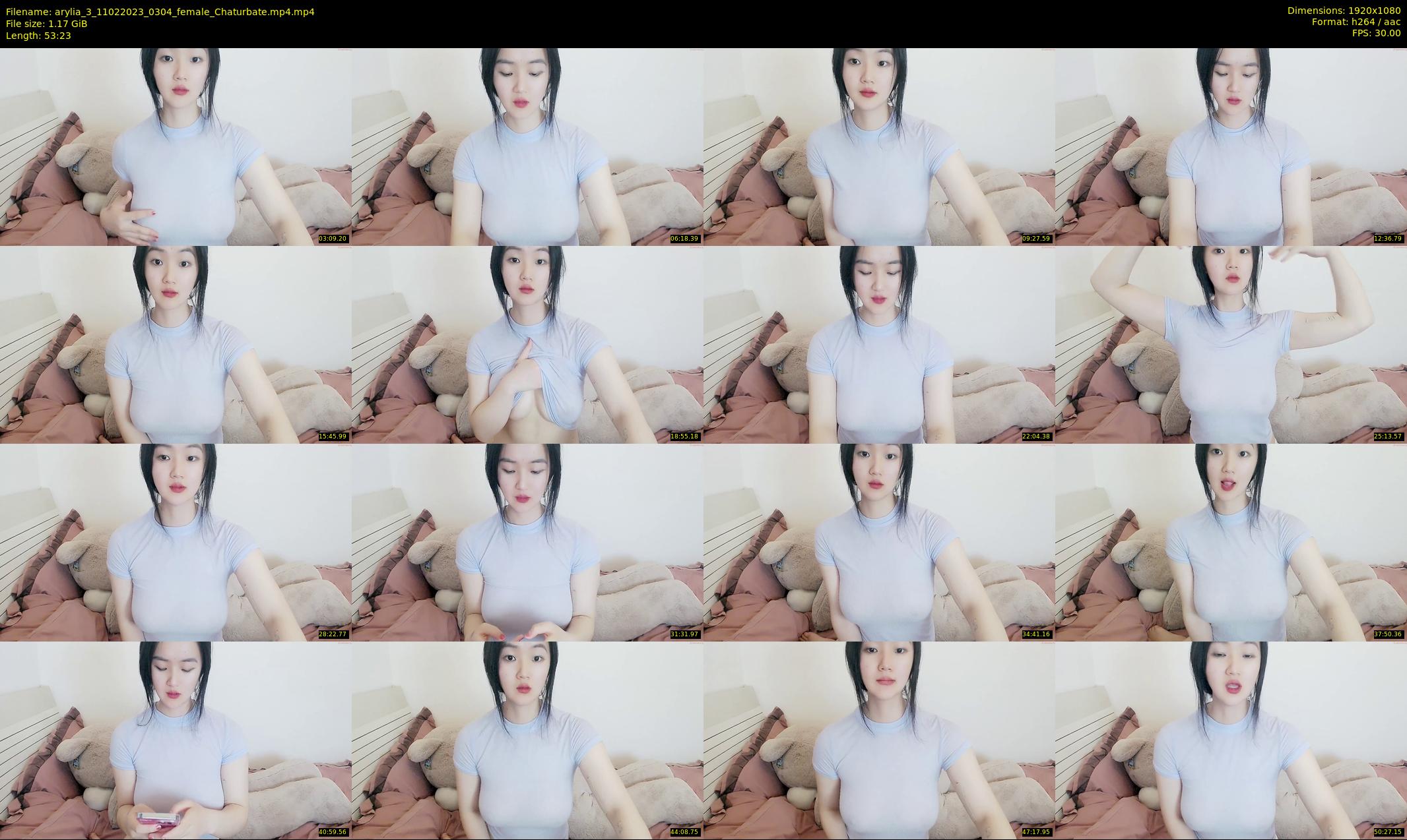 arylia_3 — 54 minute Chaturbate female cam show recording, 1080p, Feb 11, 2023