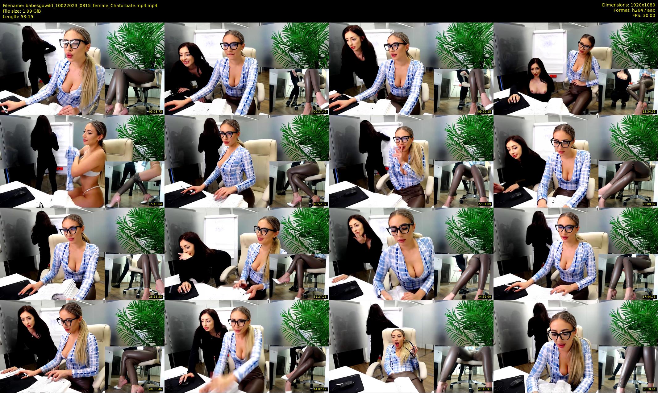 babesgowild — 54 minute Chaturbate couple cam show recording, 1080p, Feb 10, 2023