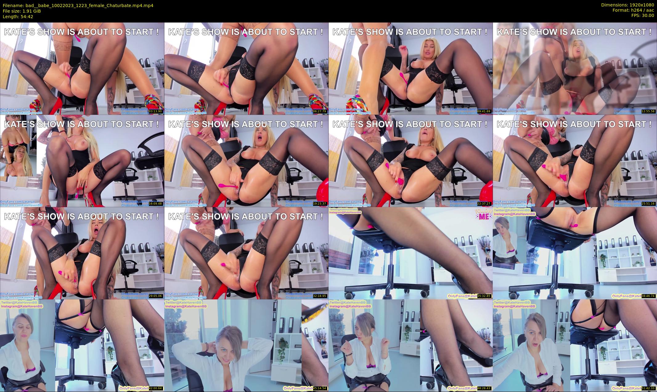 bad__babe — 55 minute Chaturbate female cam show recording, 1080p, Feb 10, 2023