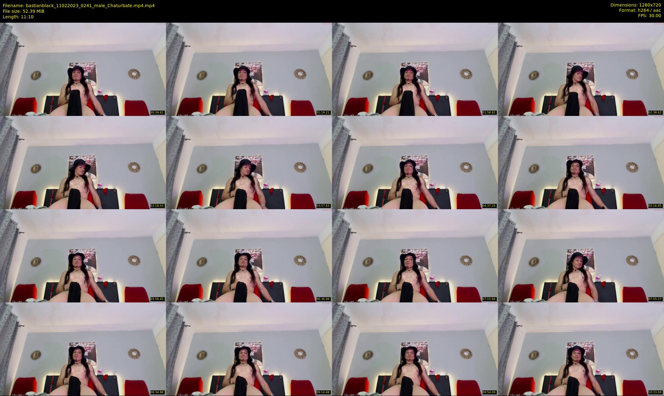 bastianblack — 12 minute Chaturbate male cam show recording, 720p, Feb 11, 2023