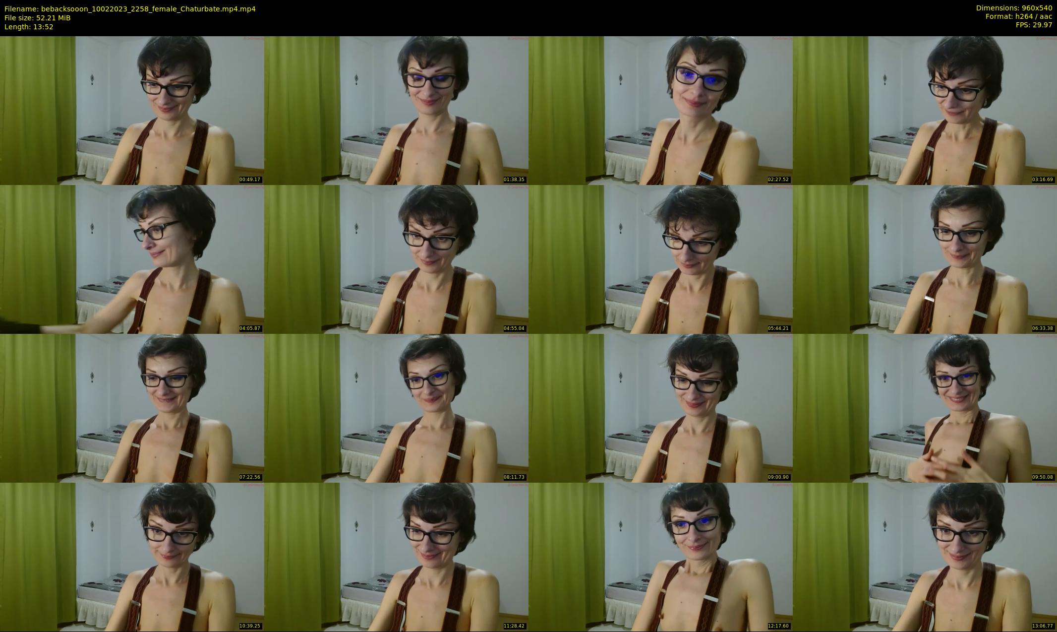 bebacksooon — 14 minute Chaturbate female cam show recording, 480p, Feb 10, 2023