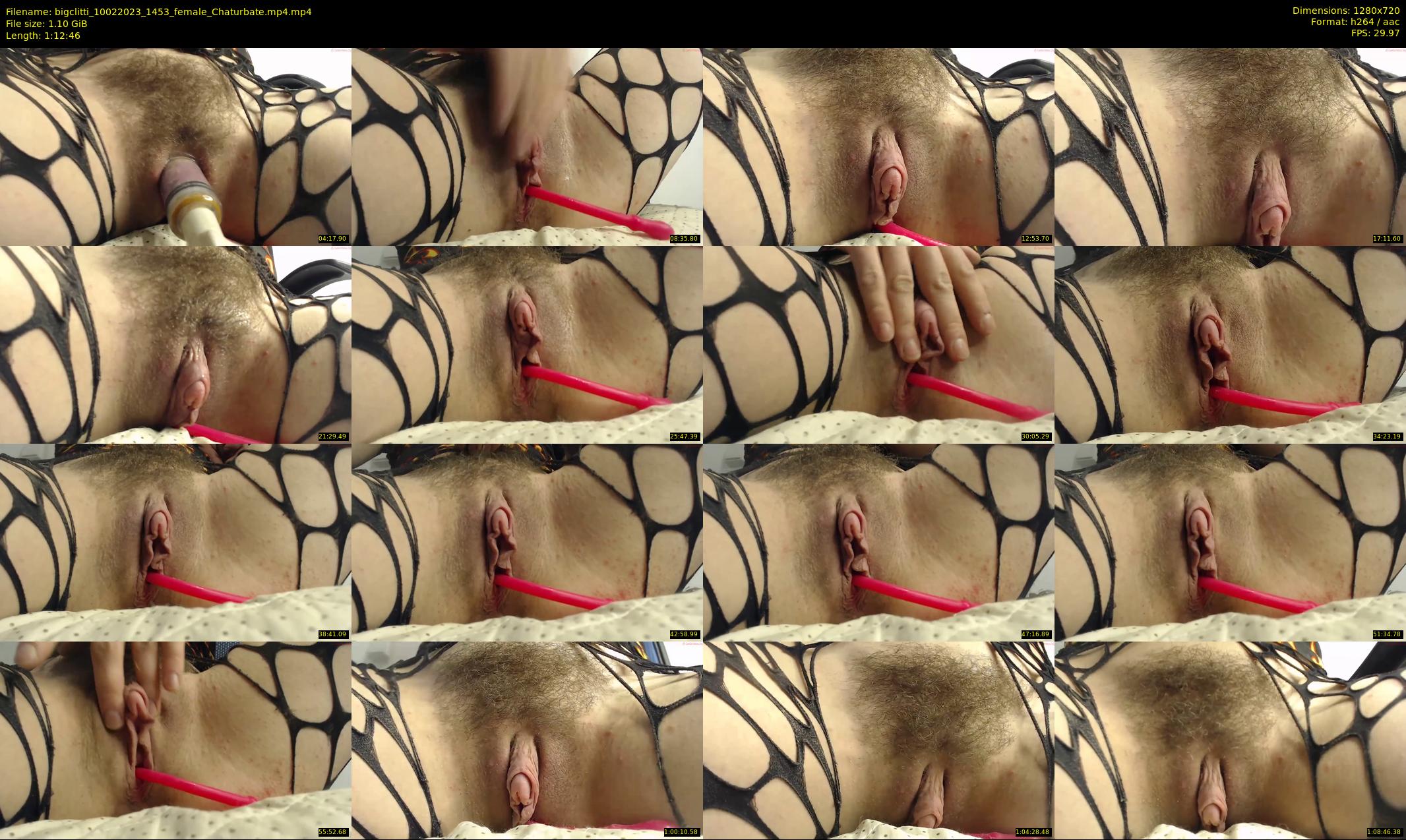 bigclitti — 73 minute Chaturbate female cam show recording, 720p, Feb 10, 2023