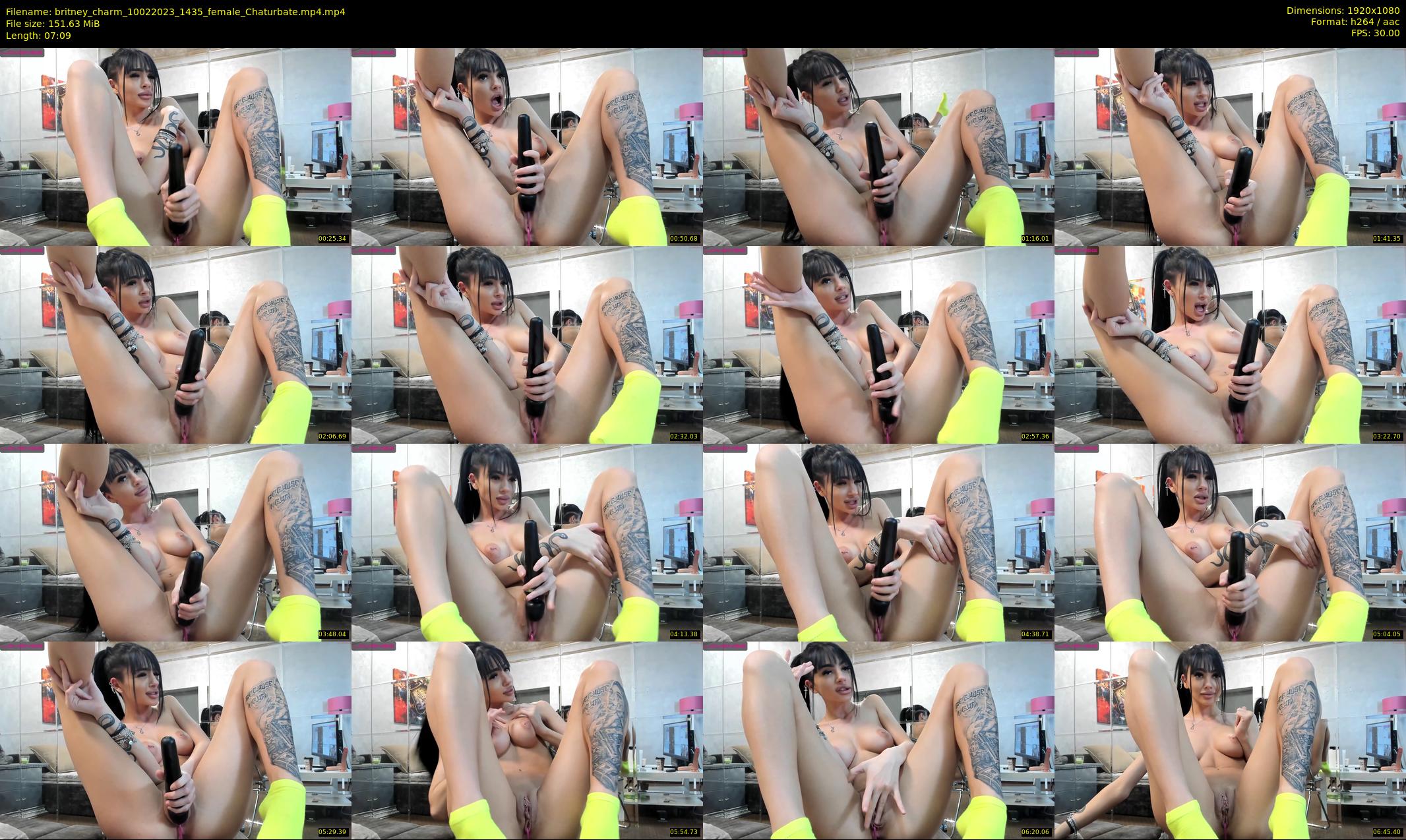britney_charm — 8 minute Chaturbate female cam show recording, 1080p, Feb 10, 2023