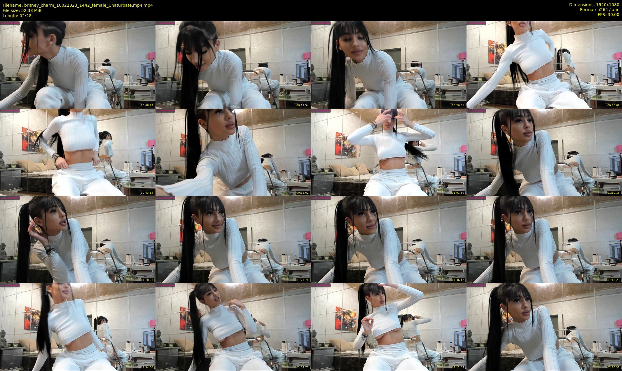 britney_charm — 3 minute Chaturbate female cam show recording, 1080p, Feb 10, 2023