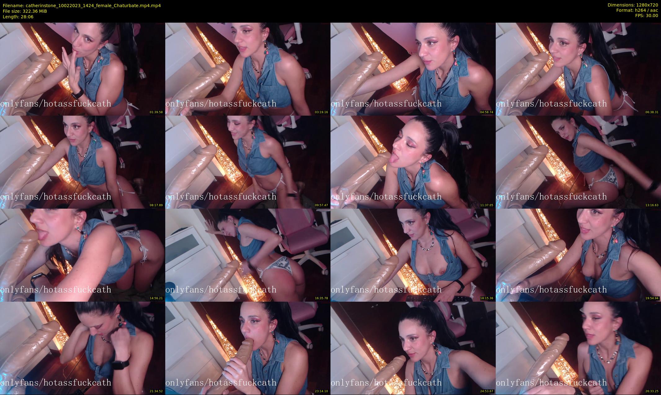 catherinstone — 29 minute Chaturbate female cam show recording, 720p, Feb 10, 2023