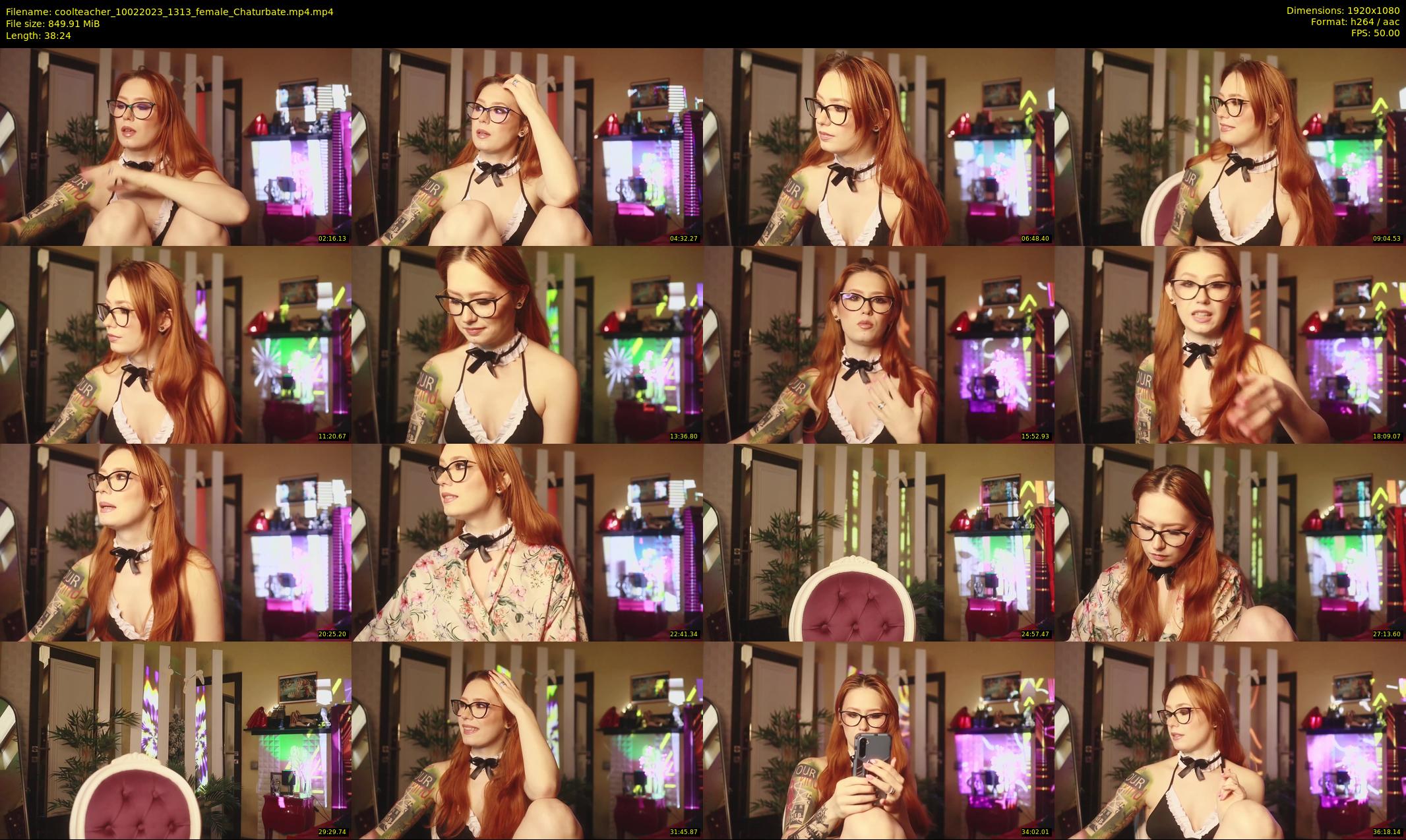 coolteacher — 39 minute Chaturbate female cam show recording, 1080p, Feb 10, 2023
