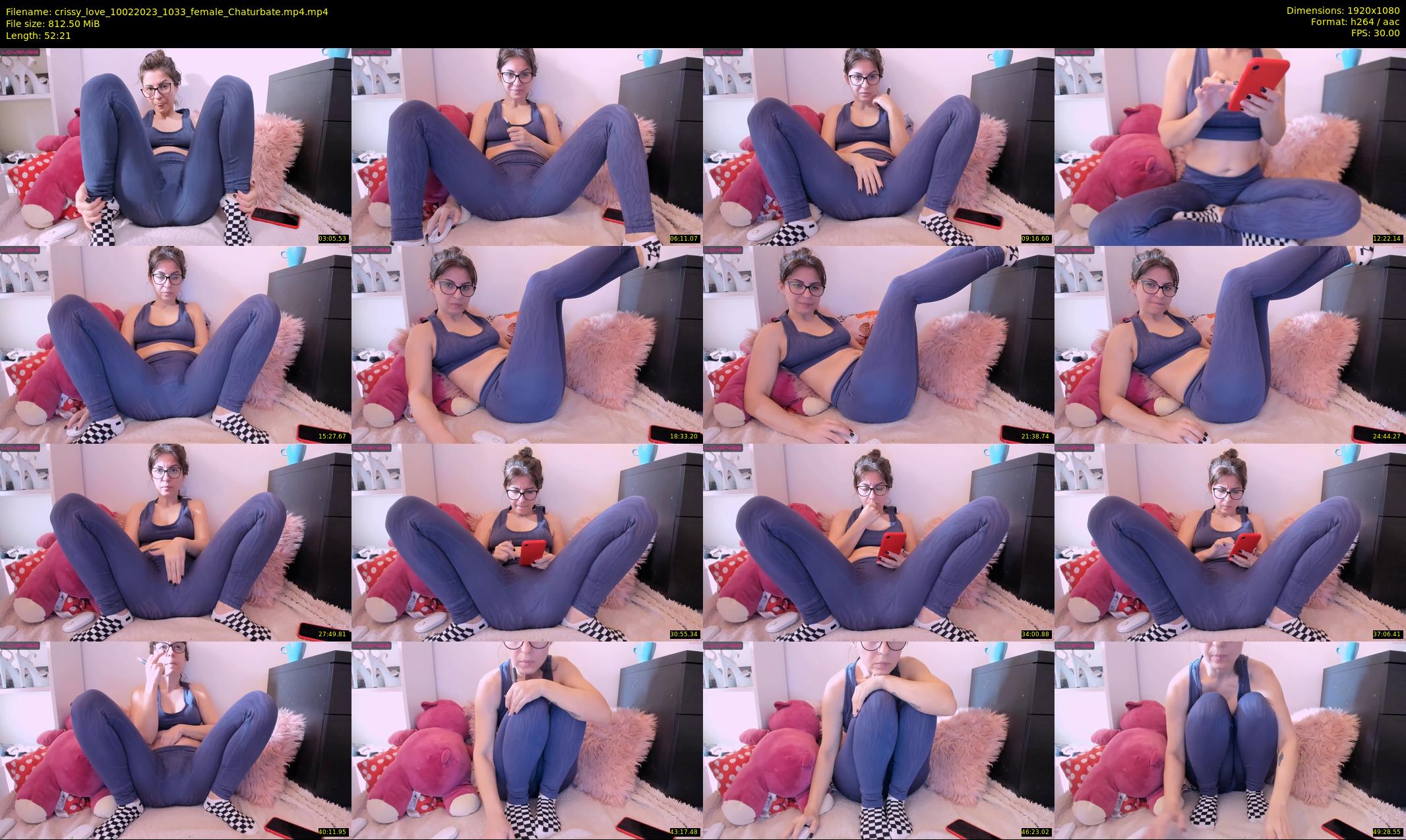 crissy_love — 53 minute Chaturbate female cam show recording, 1080p, Feb 10, 2023