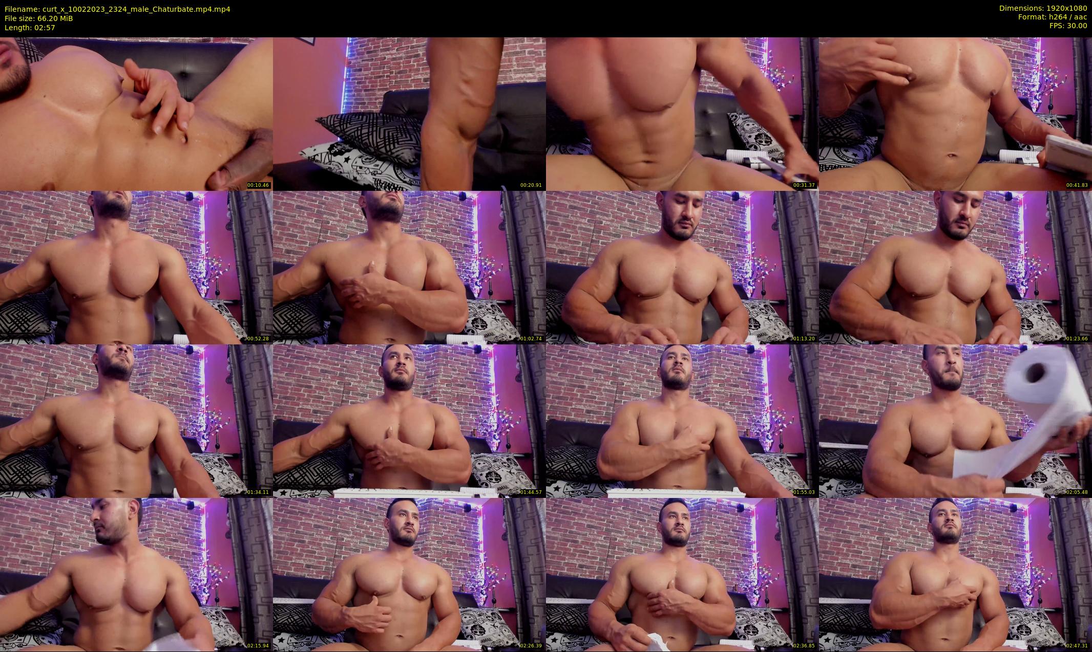 curt_x — 3 minute Chaturbate male cam show recording, 1080p, Feb 10, 2023