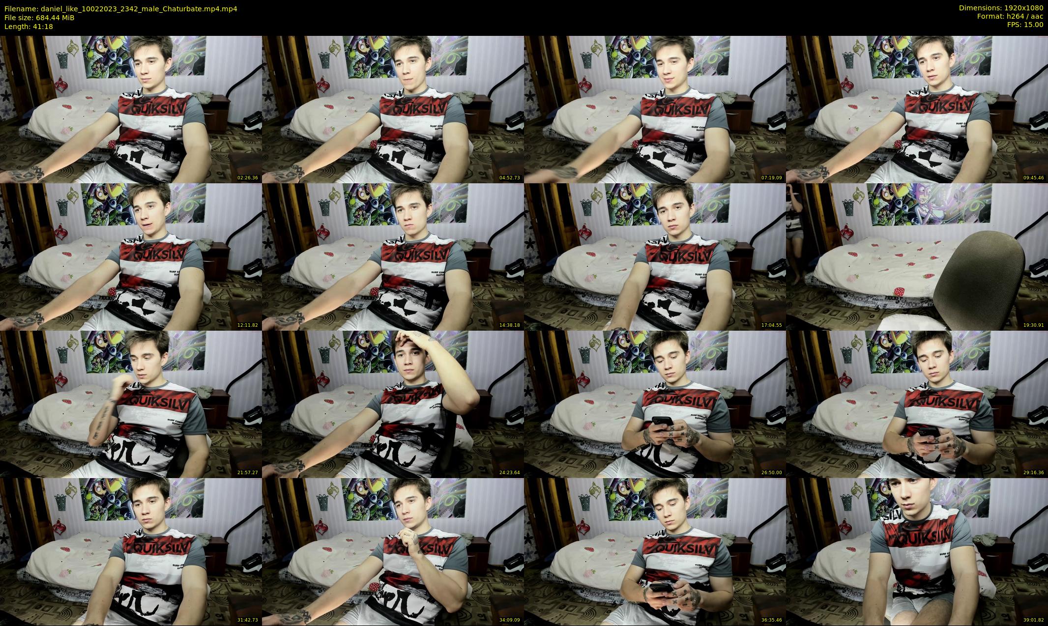 daniel_like — 42 minute Chaturbate male cam show recording, 1080p, Feb 10, 2023