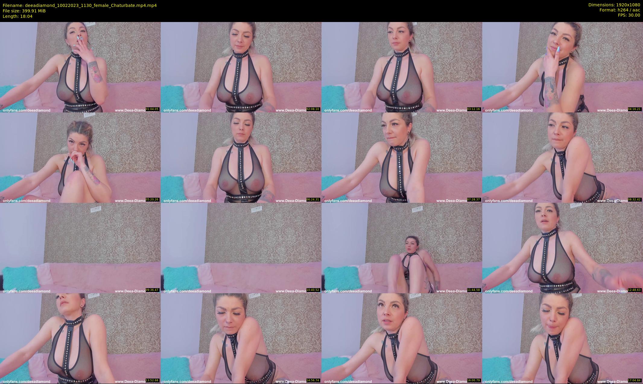 deeadiamond — 19 minute Chaturbate female cam show recording, 1080p, Feb 10, 2023