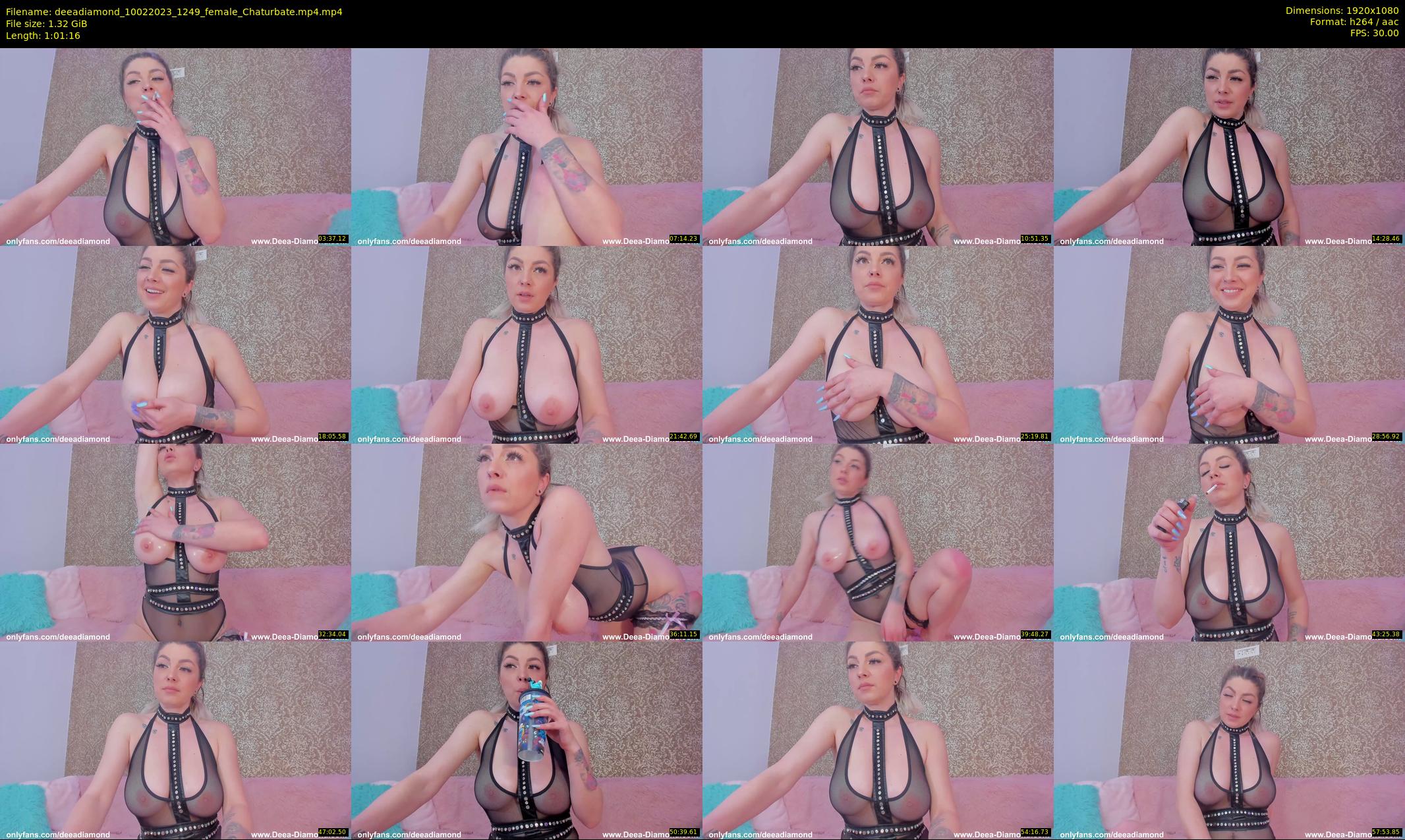 deeadiamond — 62 minute Chaturbate female cam show recording, 1080p, Feb 10, 2023
