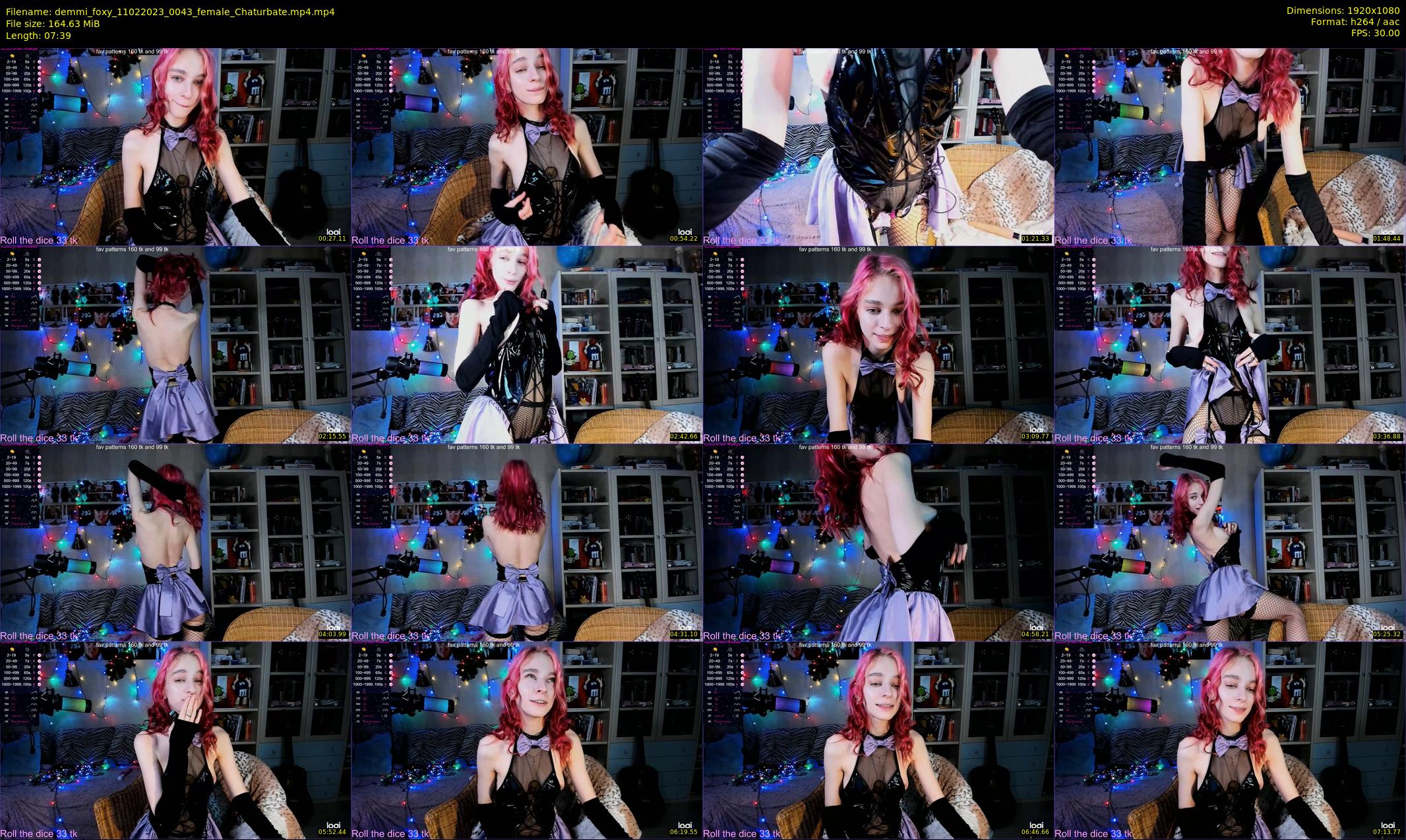 demmi_foxy — 8 minute Chaturbate couple cam show recording, 1080p, Feb 11, 2023