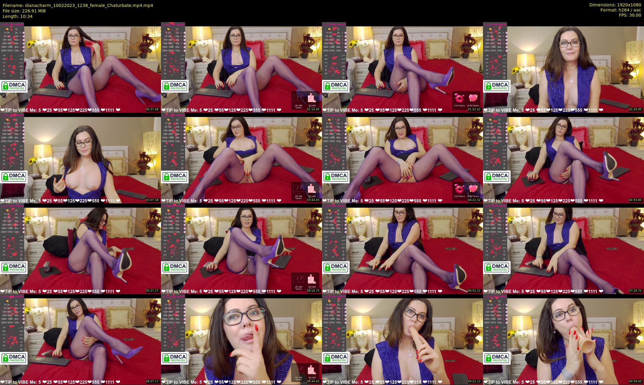 dianacharm — 11 minute Chaturbate female cam show recording, 1080p, Feb 10, 2023