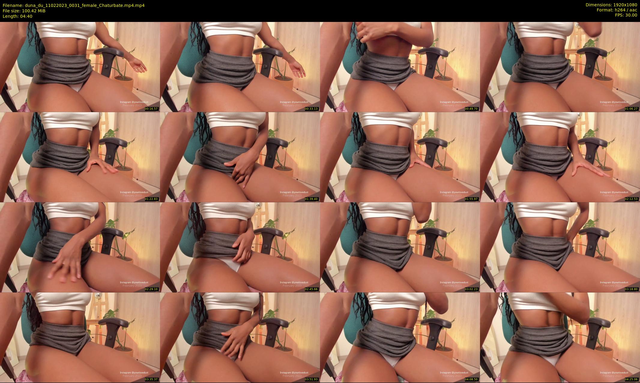 duna_du — 5 minute Chaturbate female cam show recording, 1080p, Feb 11, 2023