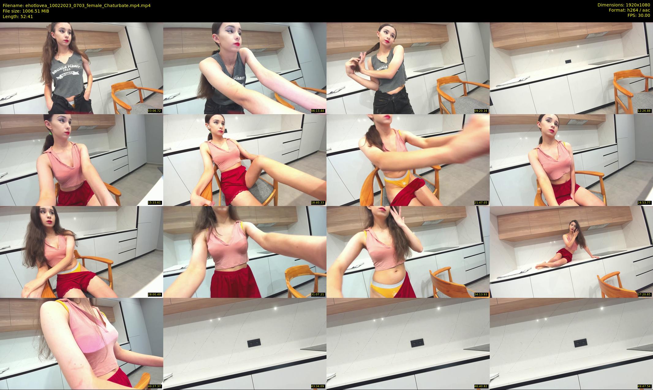 ehotlovea — 53 minute Chaturbate female cam show recording, 1080p, Feb 10, 2023