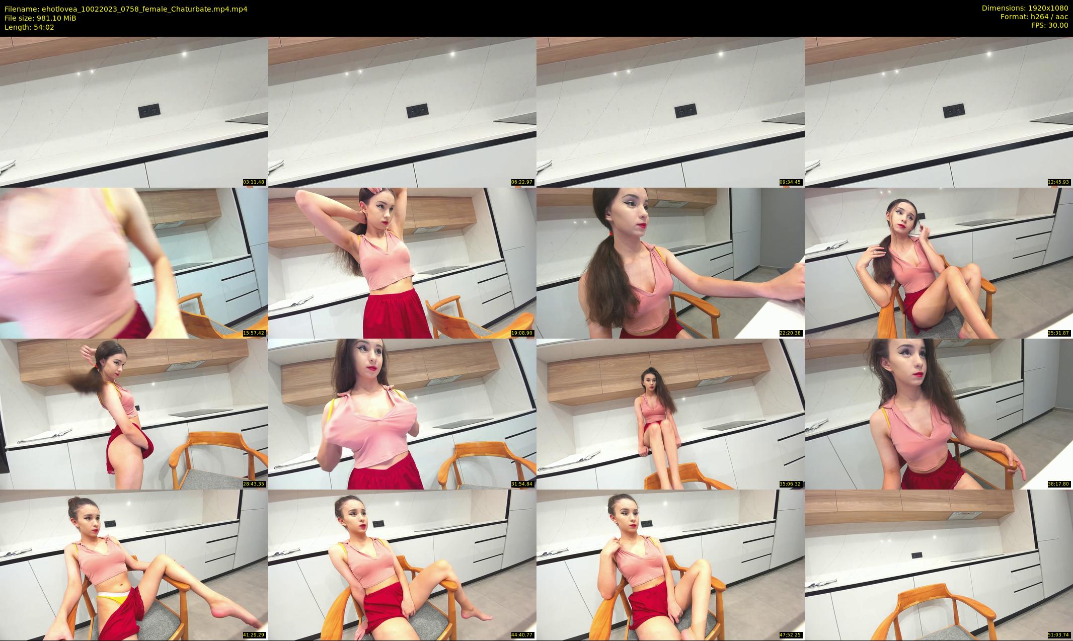 ehotlovea — 55 minute Chaturbate female cam show recording, 1080p, Feb 10, 2023