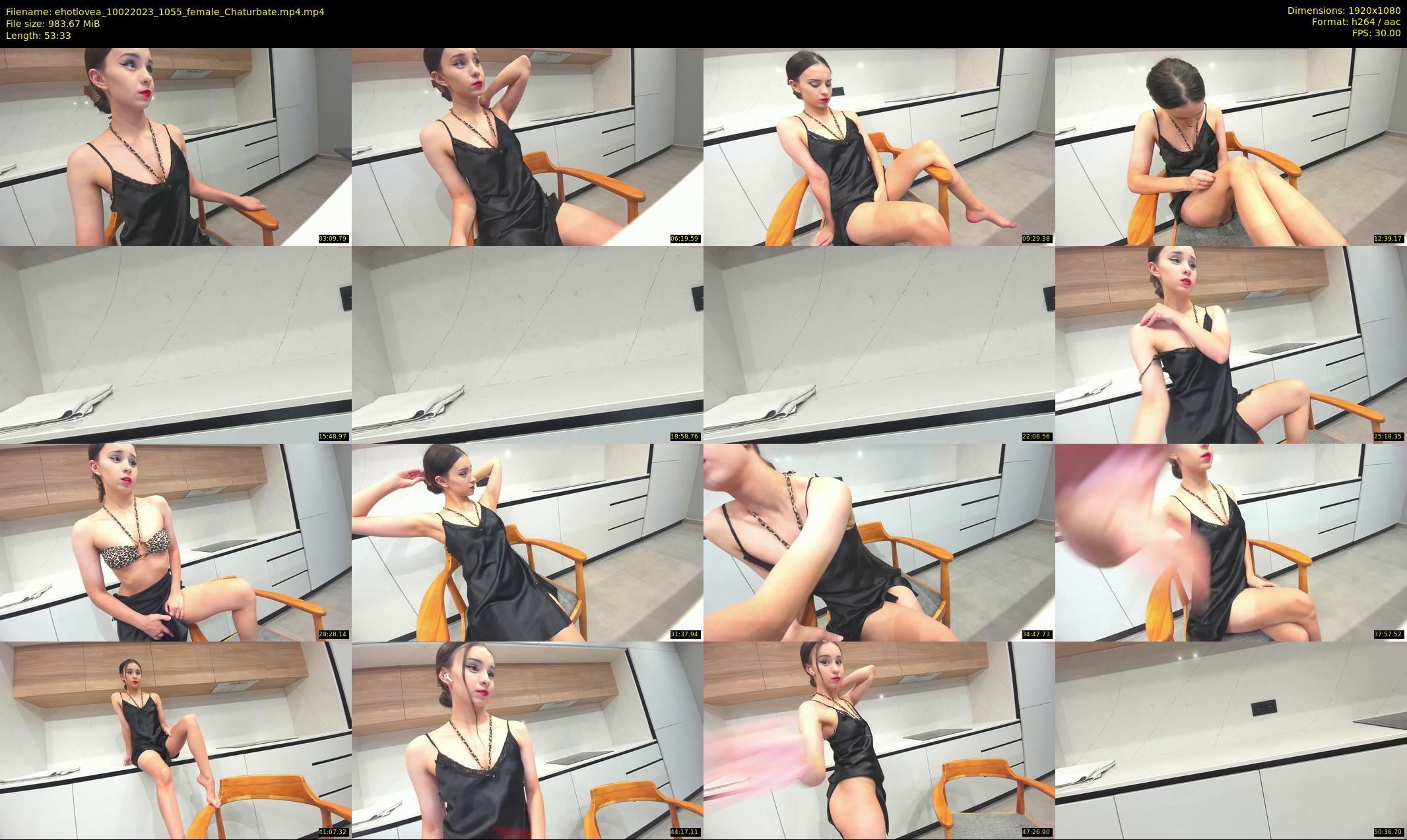 ehotlovea — 54 minute Chaturbate female cam show recording, 1080p, Feb 10, 2023