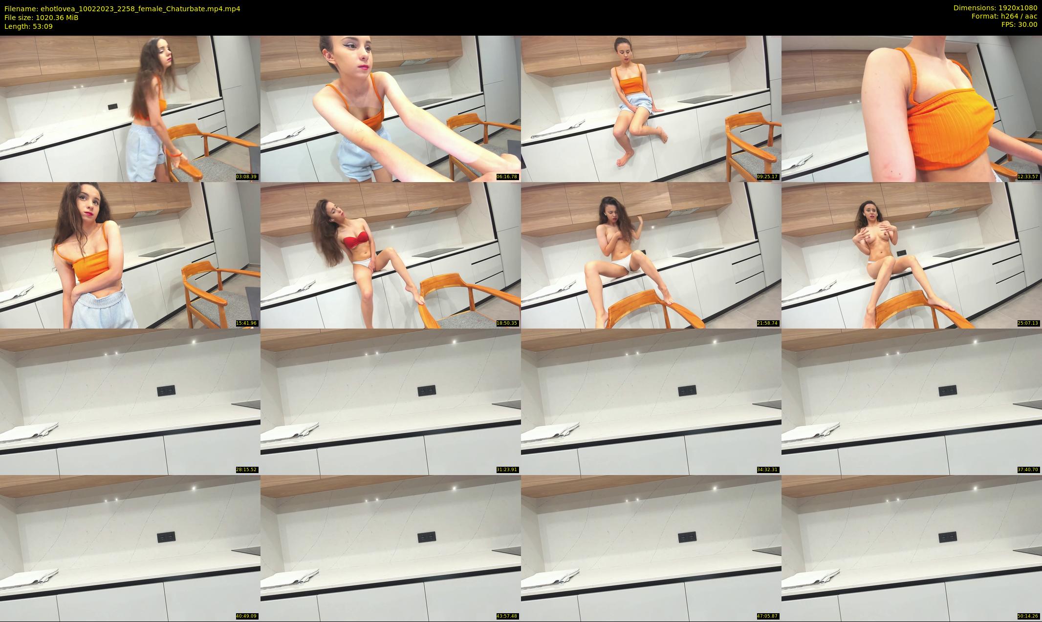 ehotlovea — 54 minute Chaturbate female cam show recording, 1080p, Feb 10, 2023