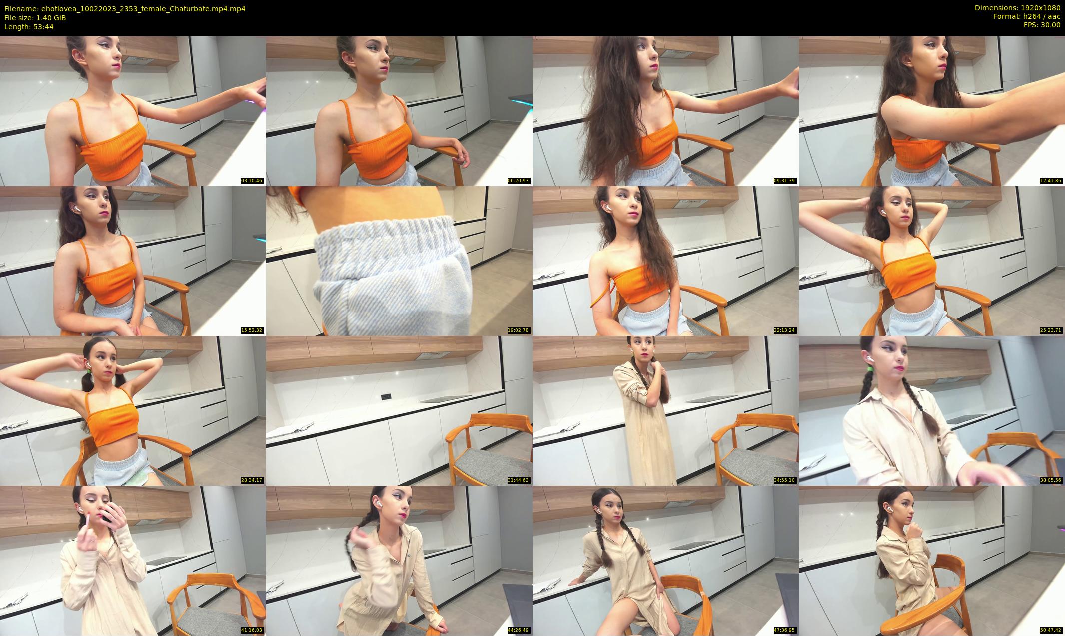 ehotlovea — 54 minute Chaturbate female cam show recording, 1080p, Feb 10, 2023