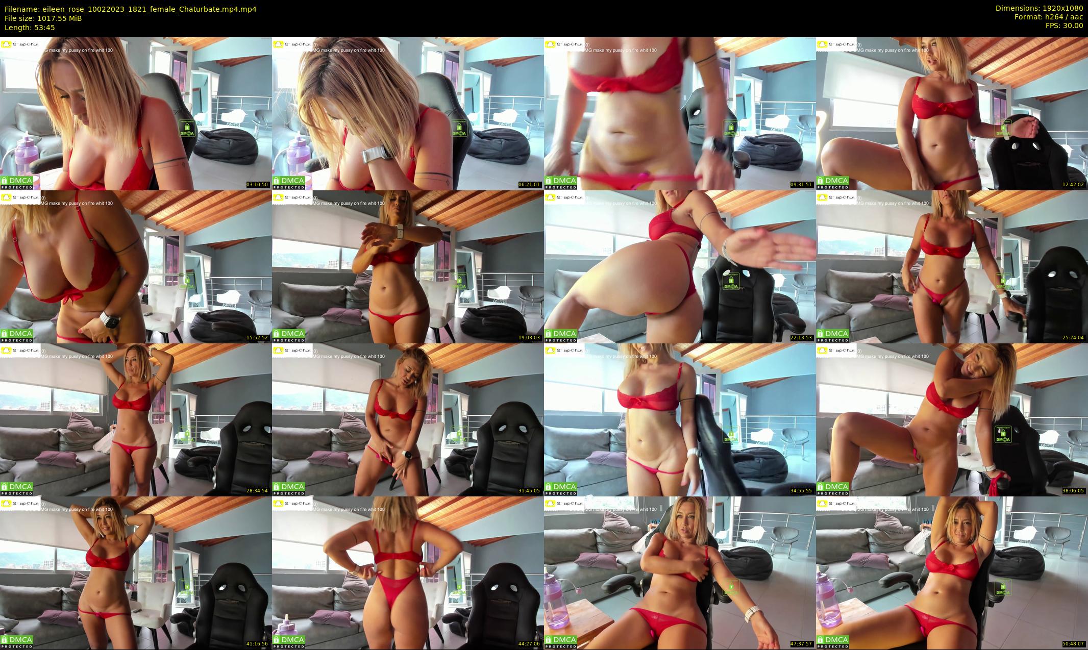 eileen_rose — 54 minute Chaturbate female cam show recording, 1080p, Feb 10, 2023