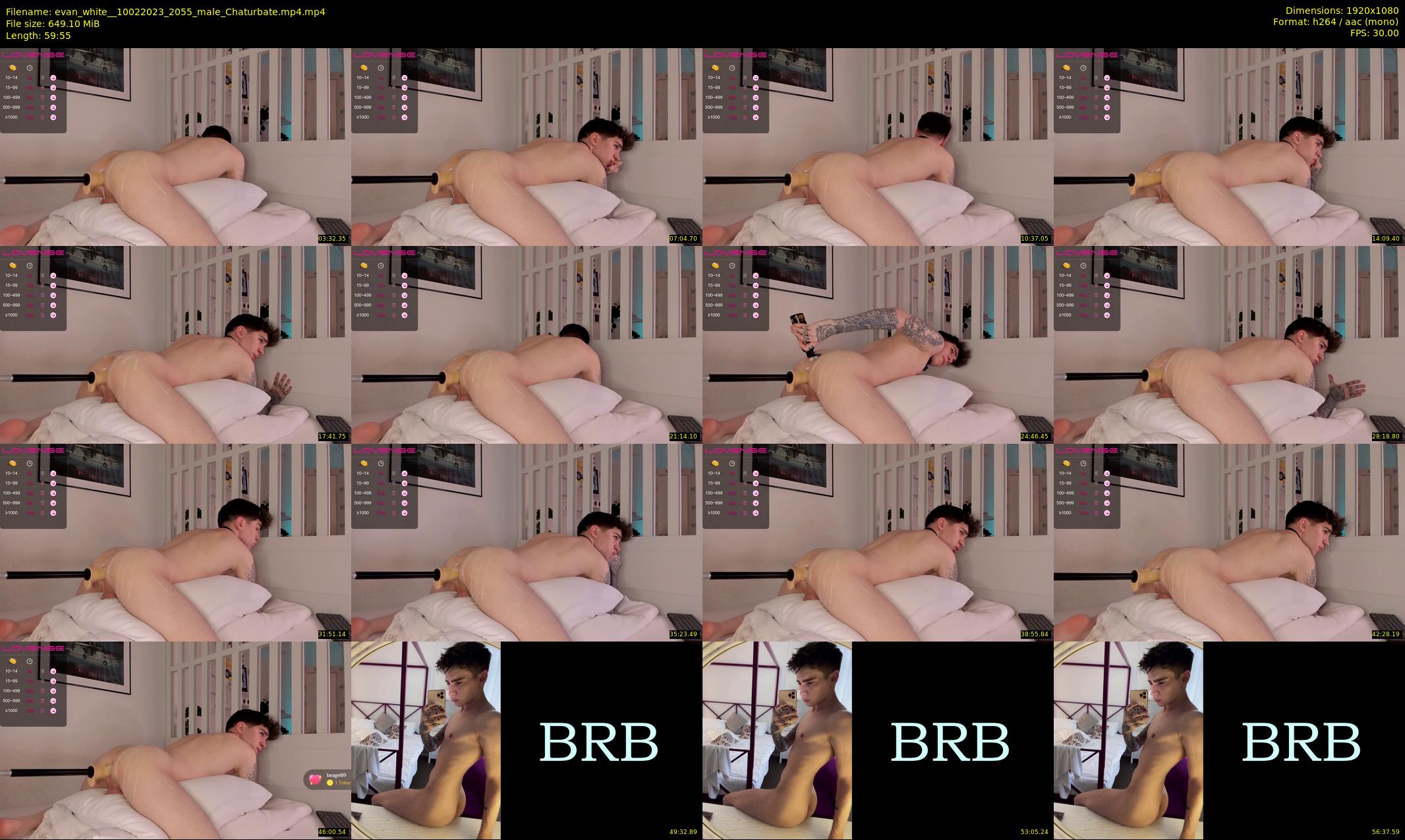 evan_white_ — 60 minute Chaturbate male cam show recording, 1080p, Feb 10, 2023