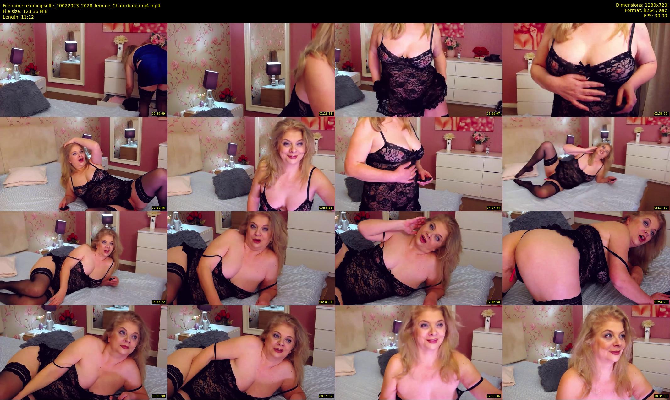 exoticgiselle — 12 minute Chaturbate female cam show recording, 720p, Feb 10, 2023