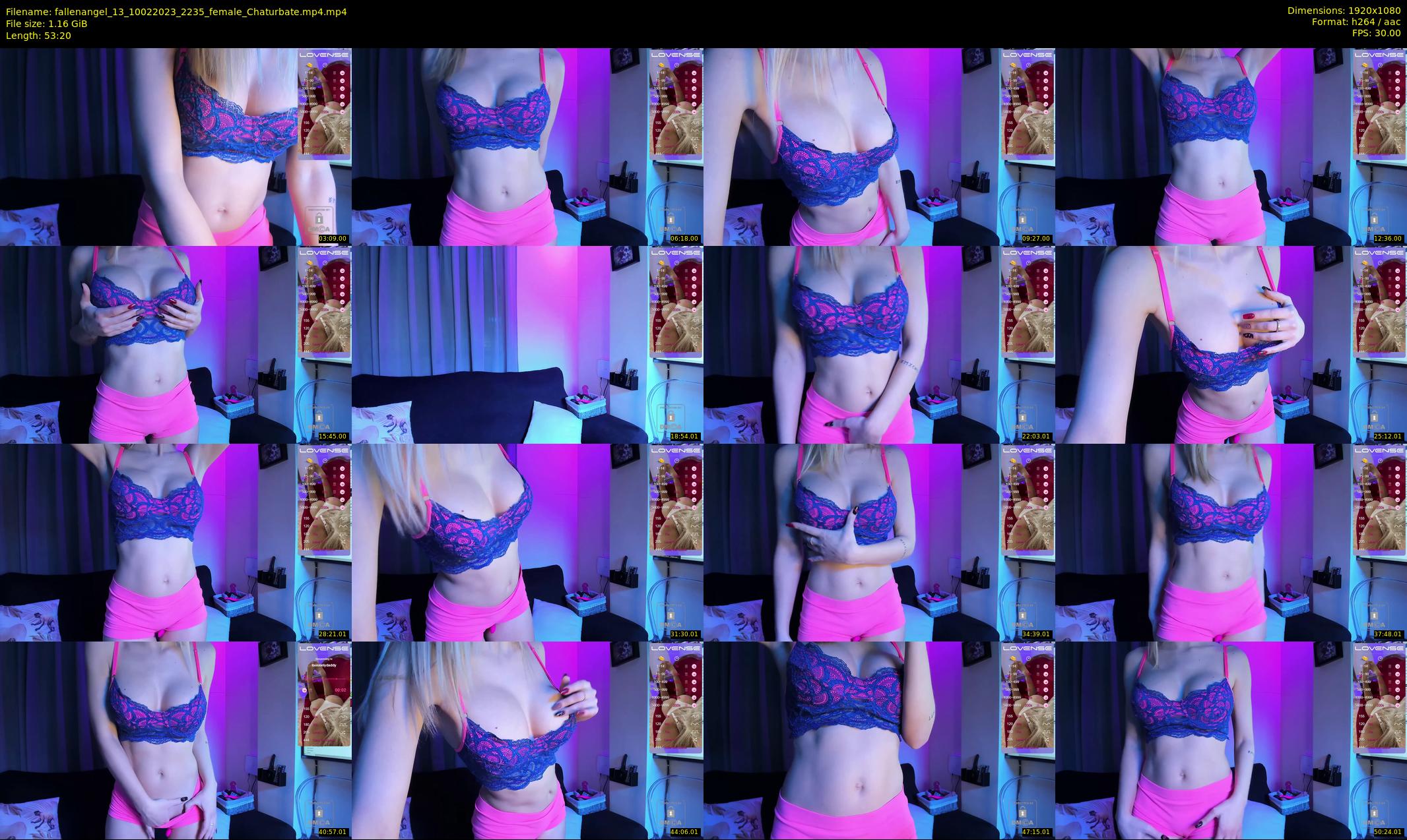 fallenangel_13 — 54 minute Chaturbate female cam show recording, 1080p, Feb 10, 2023