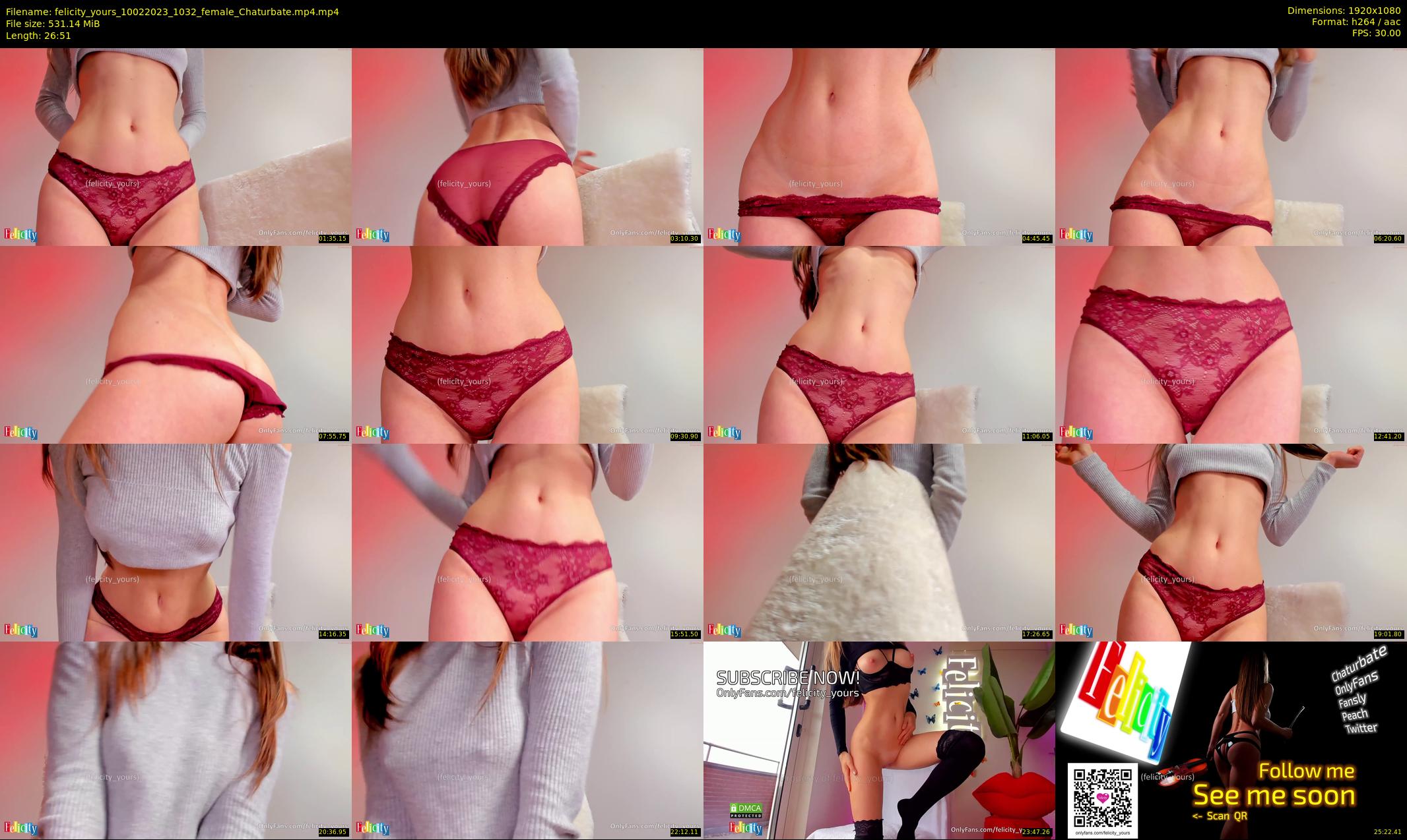 felicity_yours — 27 minute Chaturbate female cam show recording, 1080p, Feb 10, 2023