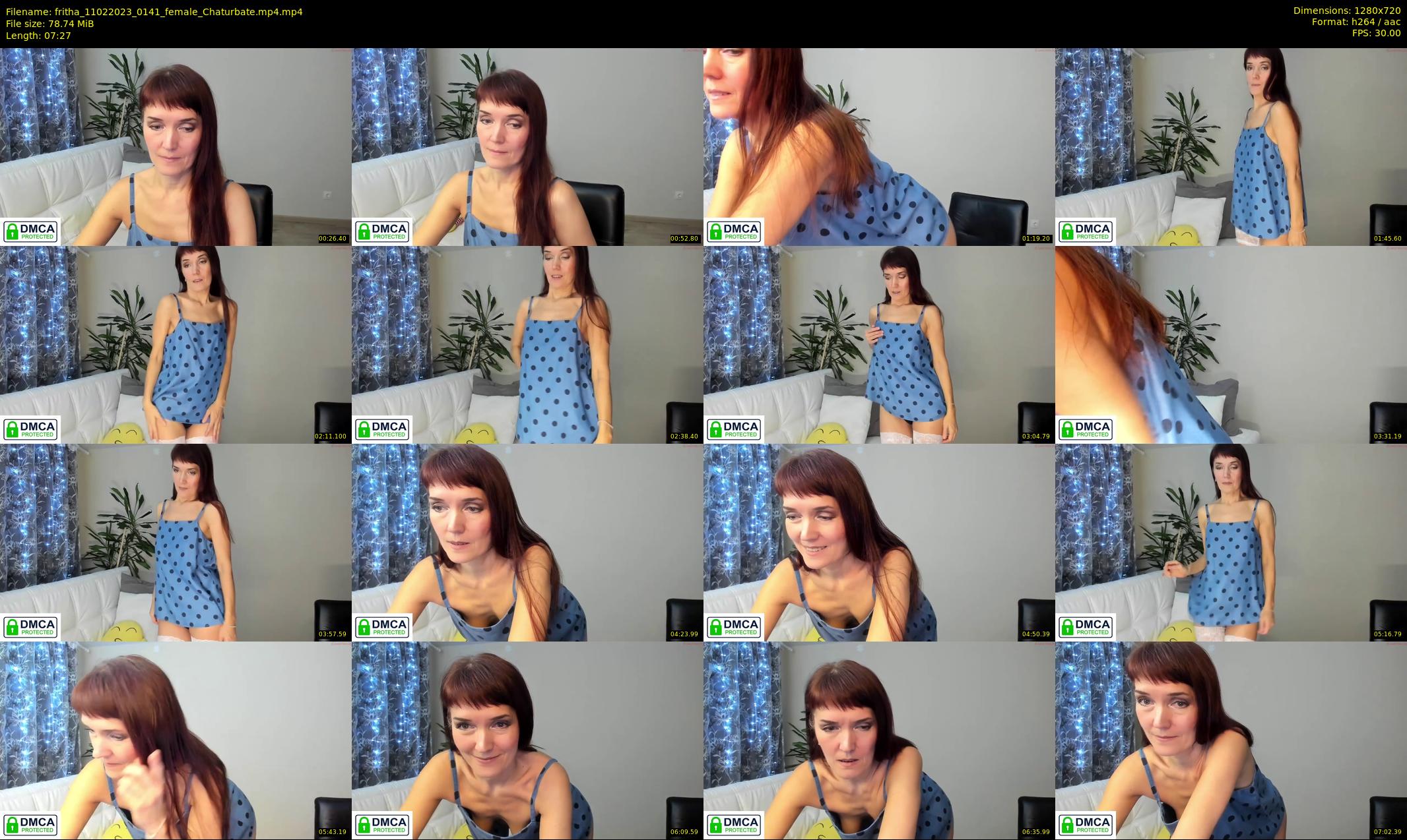 fritha — 8 minute Chaturbate female cam show recording, 720p, Feb 11, 2023