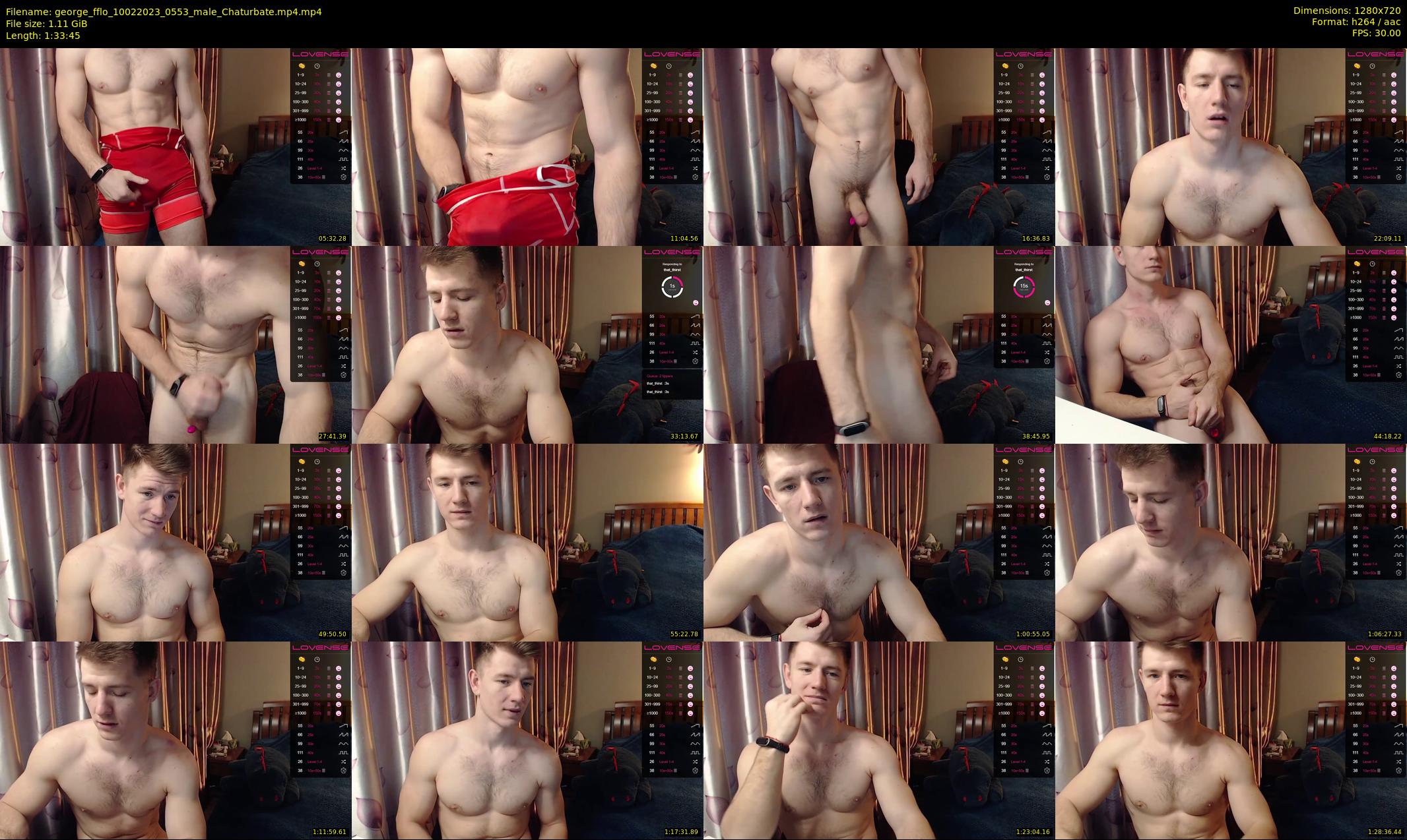 george_fflo — 94 minute Chaturbate male cam show recording, 720p, Feb 10, 2023