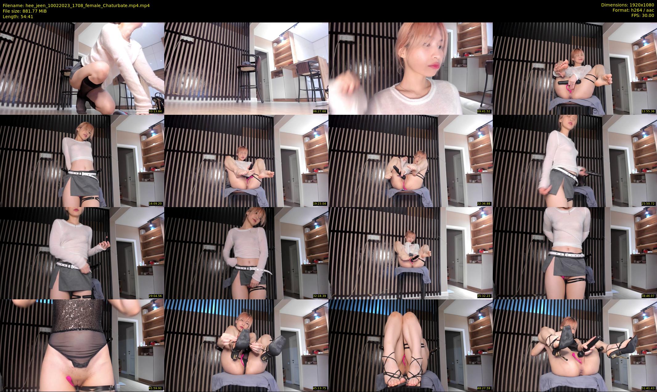 hee_jeen — 55 minute Chaturbate female cam show recording, 1080p, Feb 10, 2023