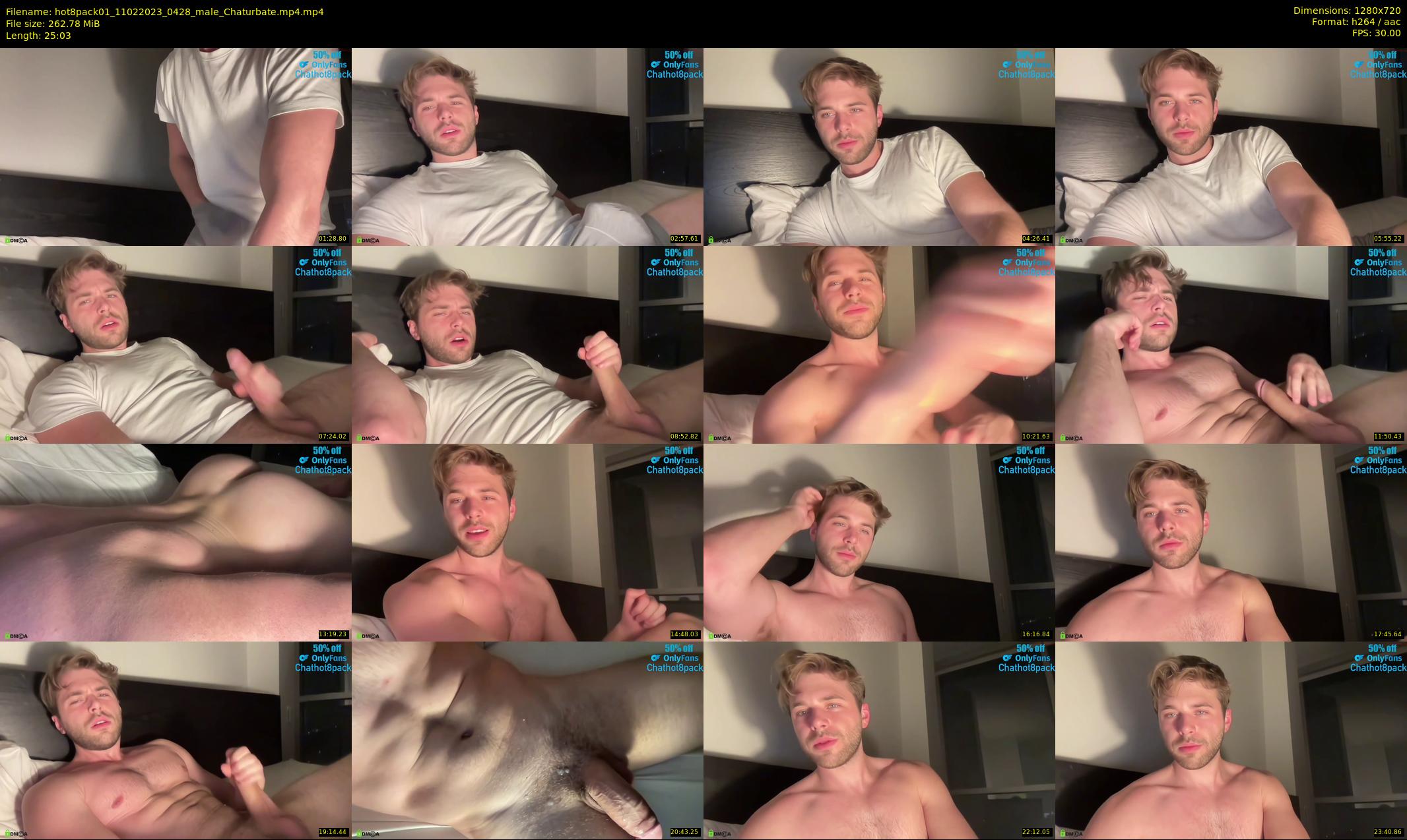 hot8pack01 — 26 minute Chaturbate male cam show recording, 720p, Feb 11, 2023