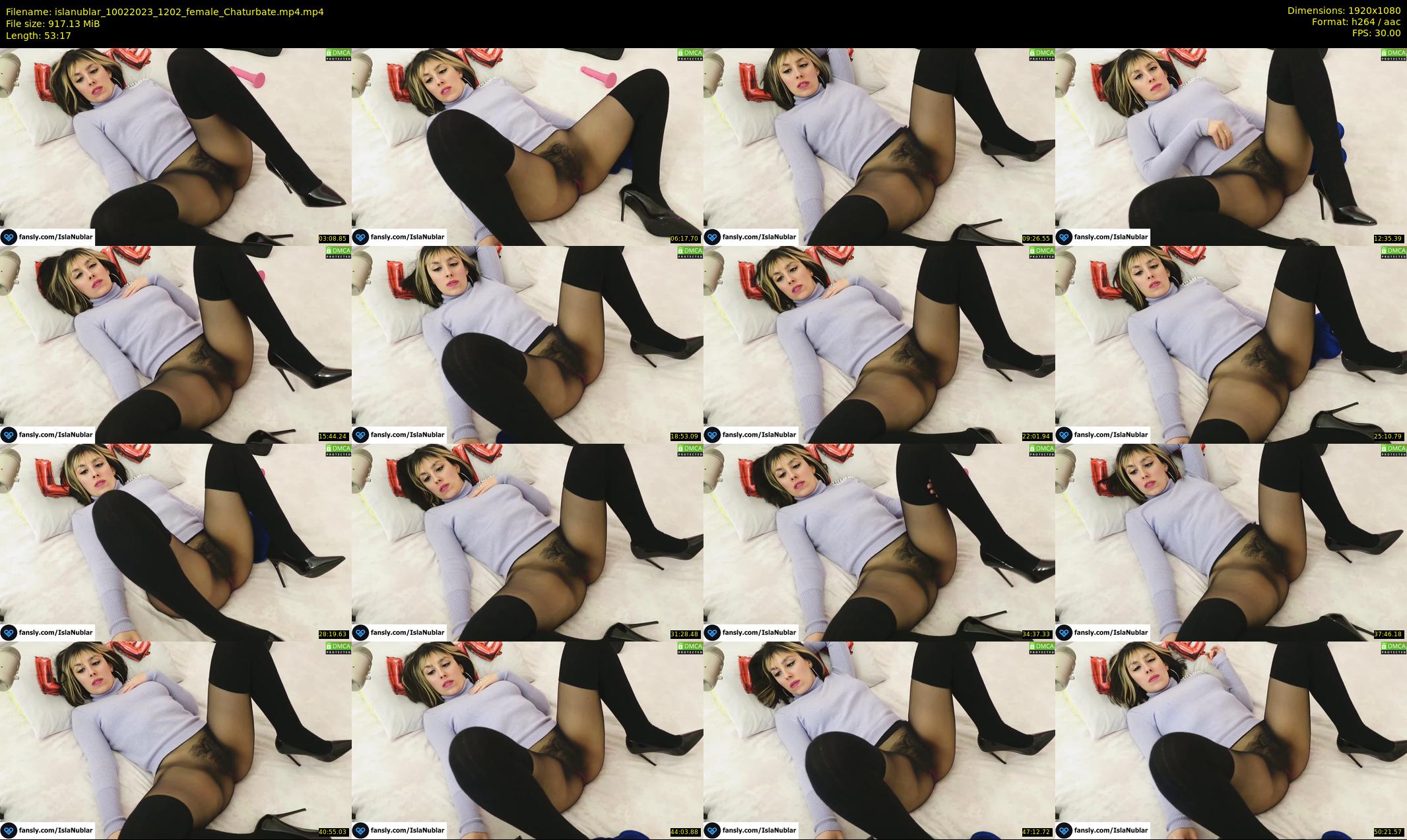 islanublar — 54 minute Chaturbate female cam show recording, 1080p, Feb 10, 2023