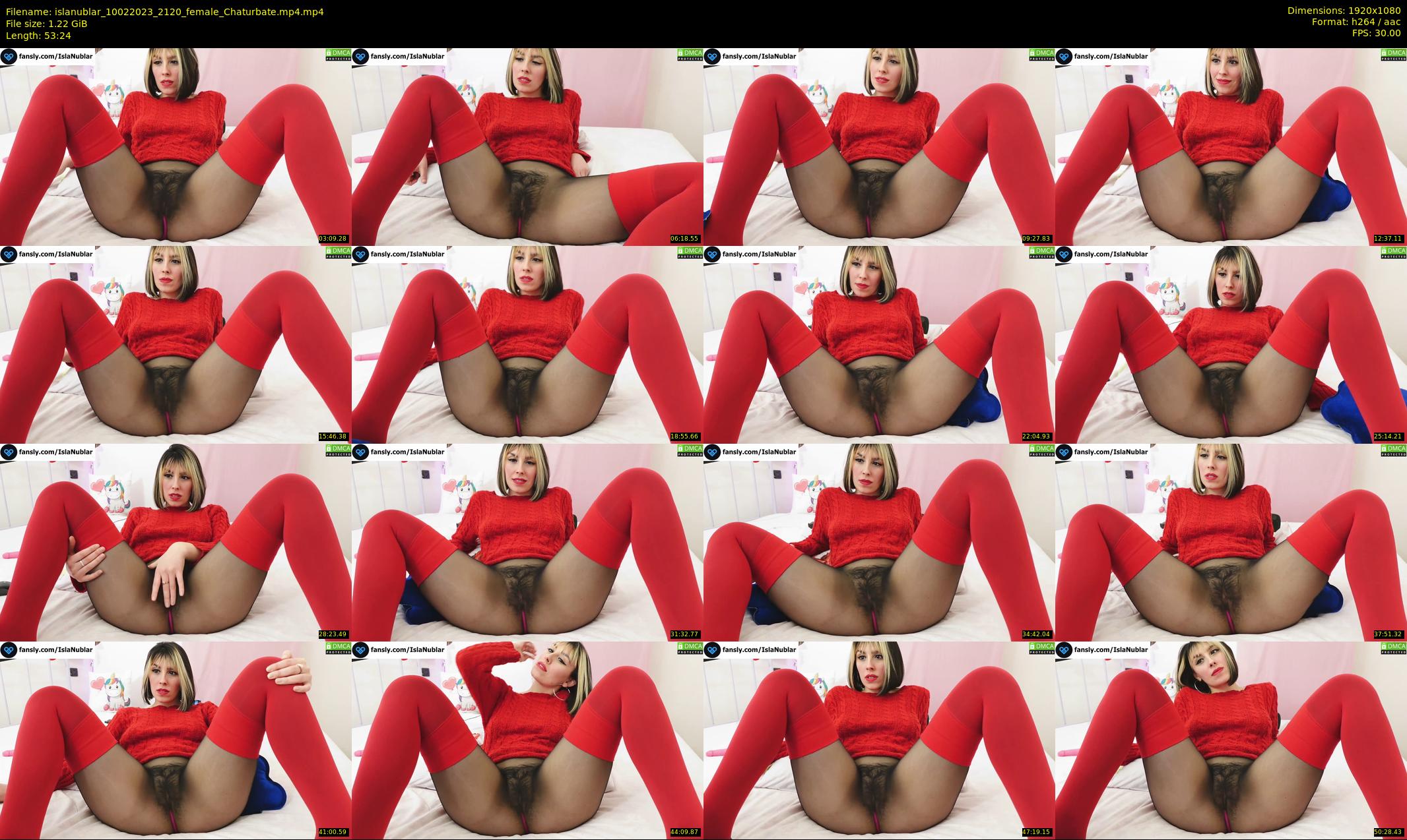 islanublar — 54 minute Chaturbate female cam show recording, 1080p, Feb 10, 2023