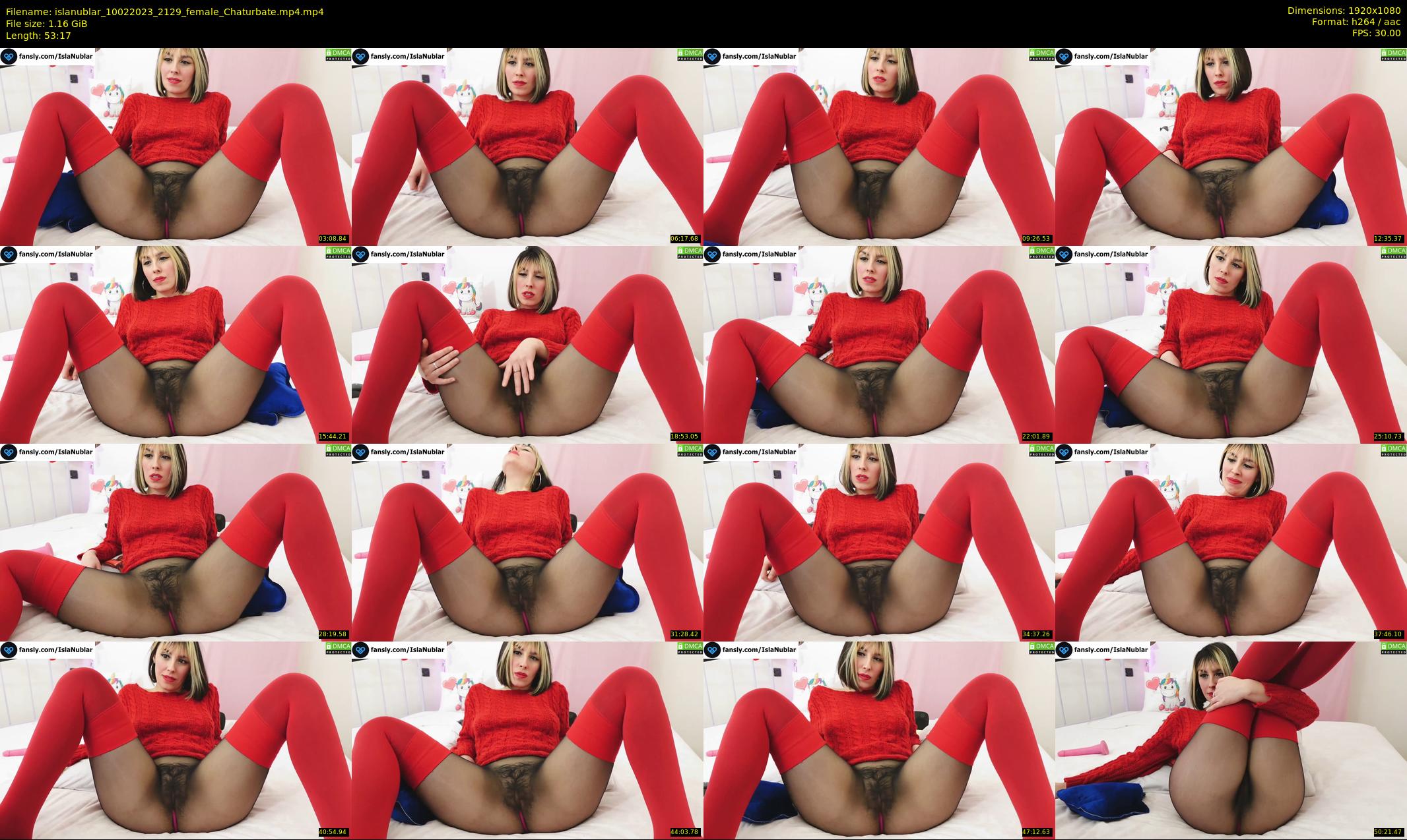 islanublar — 54 minute Chaturbate female cam show recording, 1080p, Feb 10, 2023