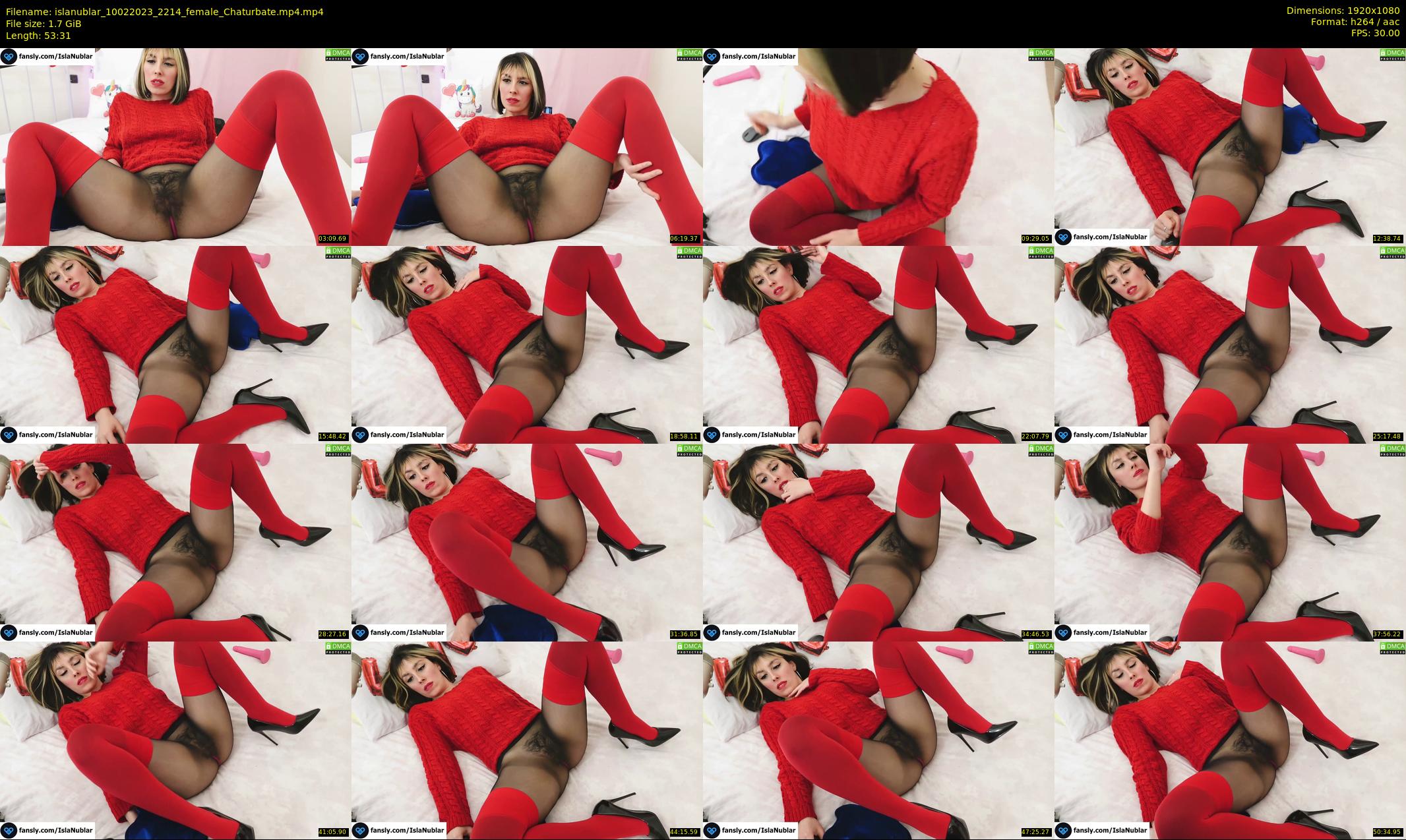 islanublar — 54 minute Chaturbate female cam show recording, 1080p, Feb 10, 2023