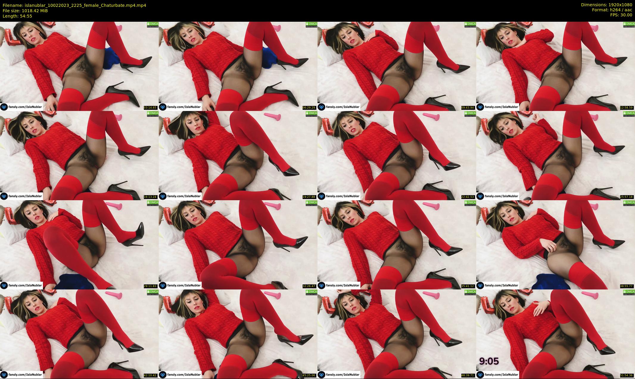islanublar — 55 minute Chaturbate female cam show recording, 1080p, Feb 10, 2023