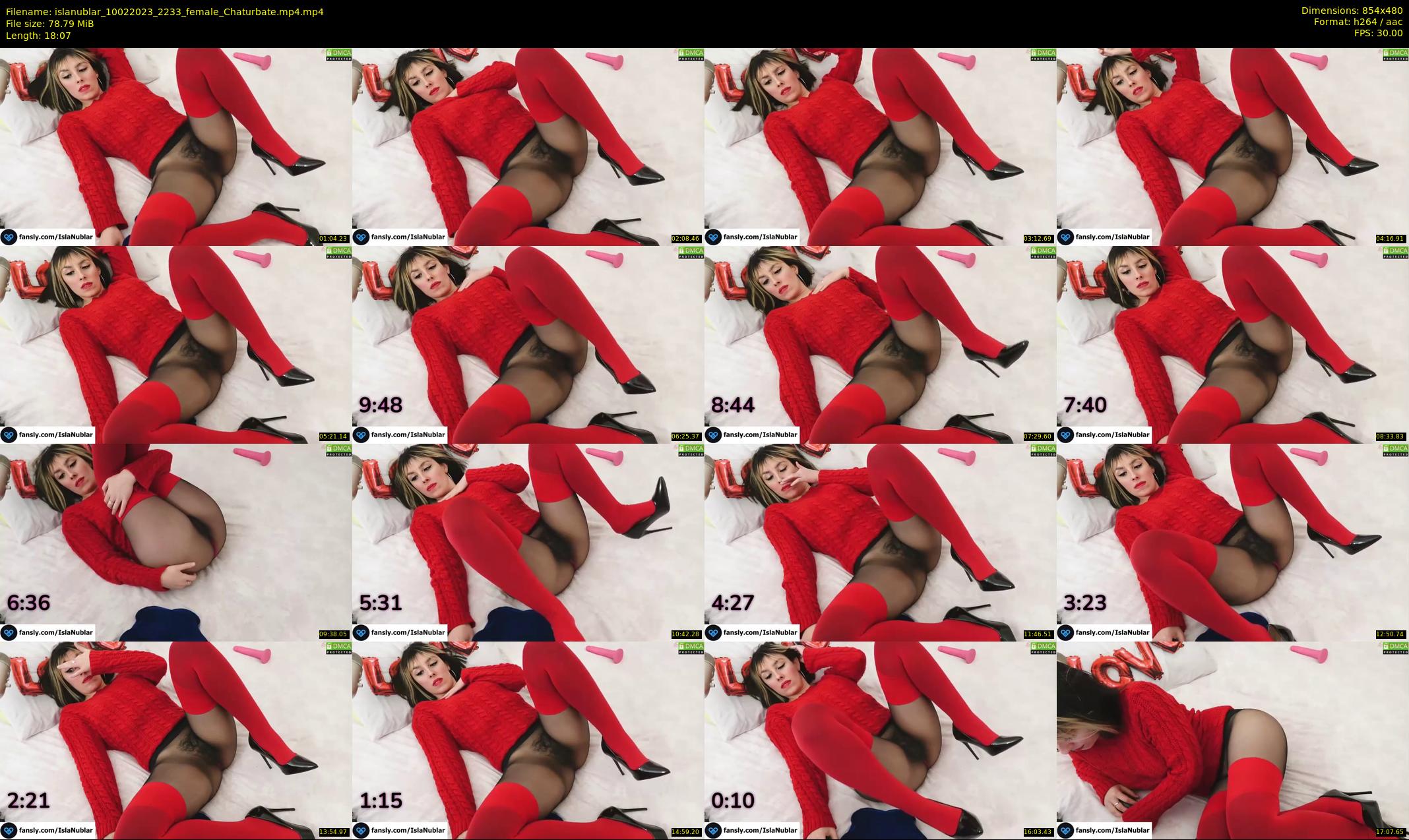 islanublar — 19 minute Chaturbate female cam show recording, 480p, Feb 10, 2023