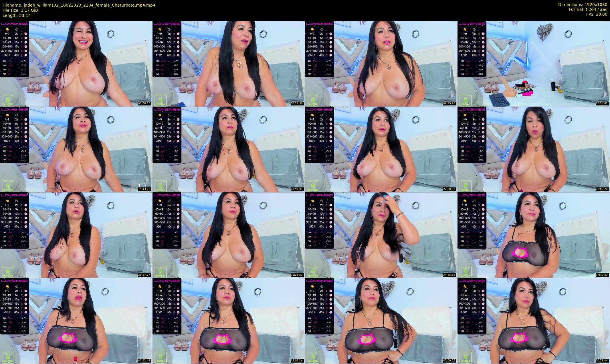 jadeh_williams02 — 54 minute Chaturbate female cam show recording, 1080p, Feb 10, 2023