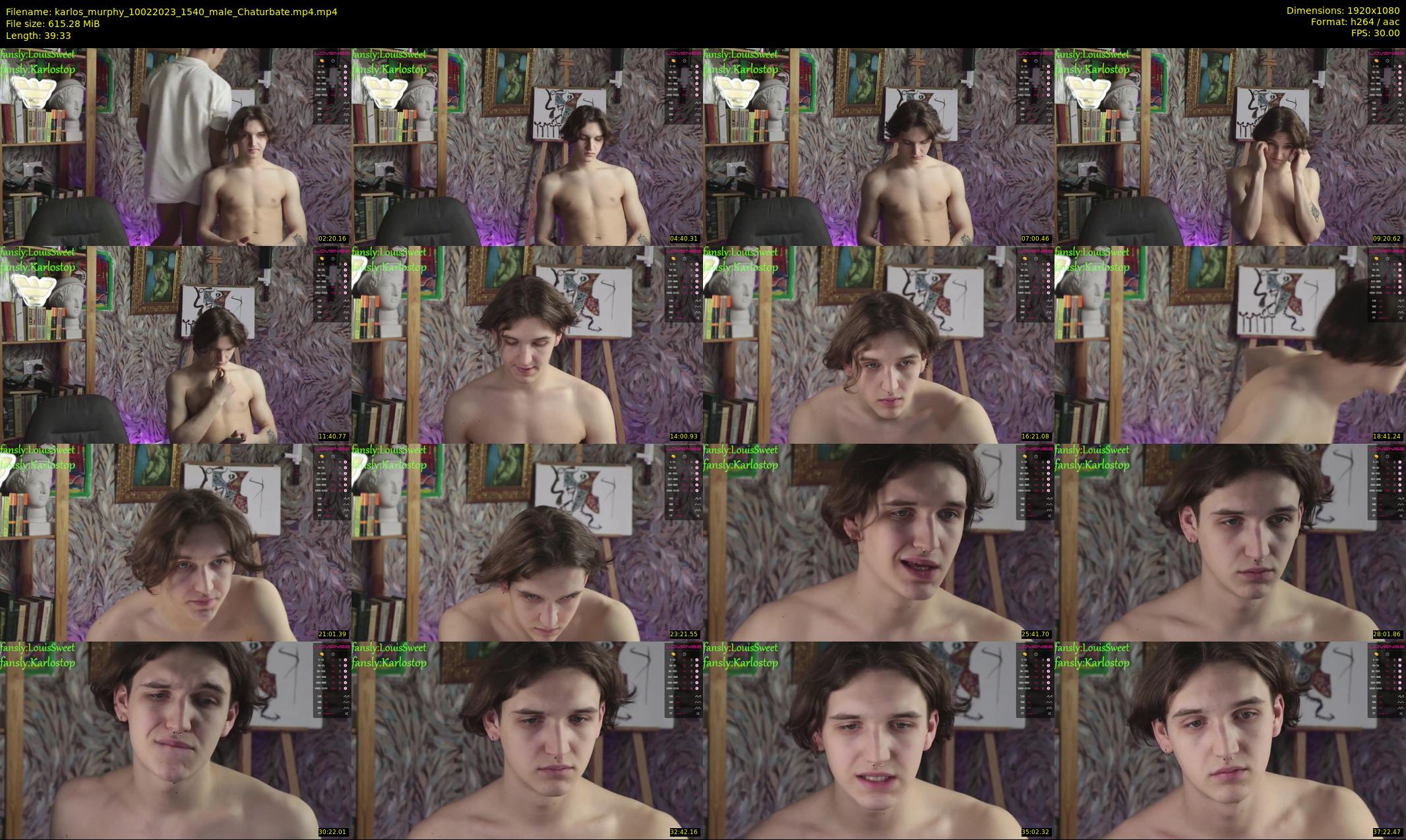 karlos_murphy — 40 minute Chaturbate male cam show recording, 1080p, Feb 10, 2023