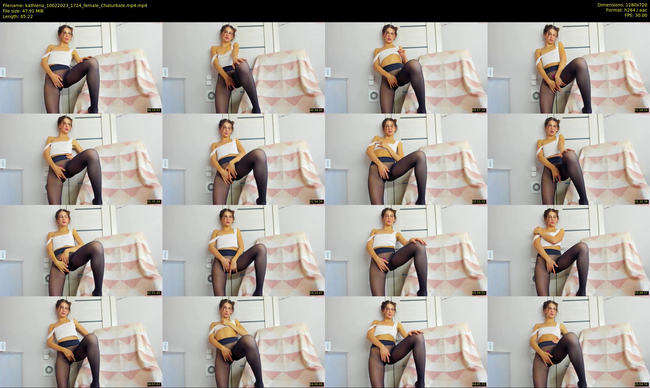 kathlena — 6 minute Chaturbate female cam show recording, 720p, Feb 10, 2023
