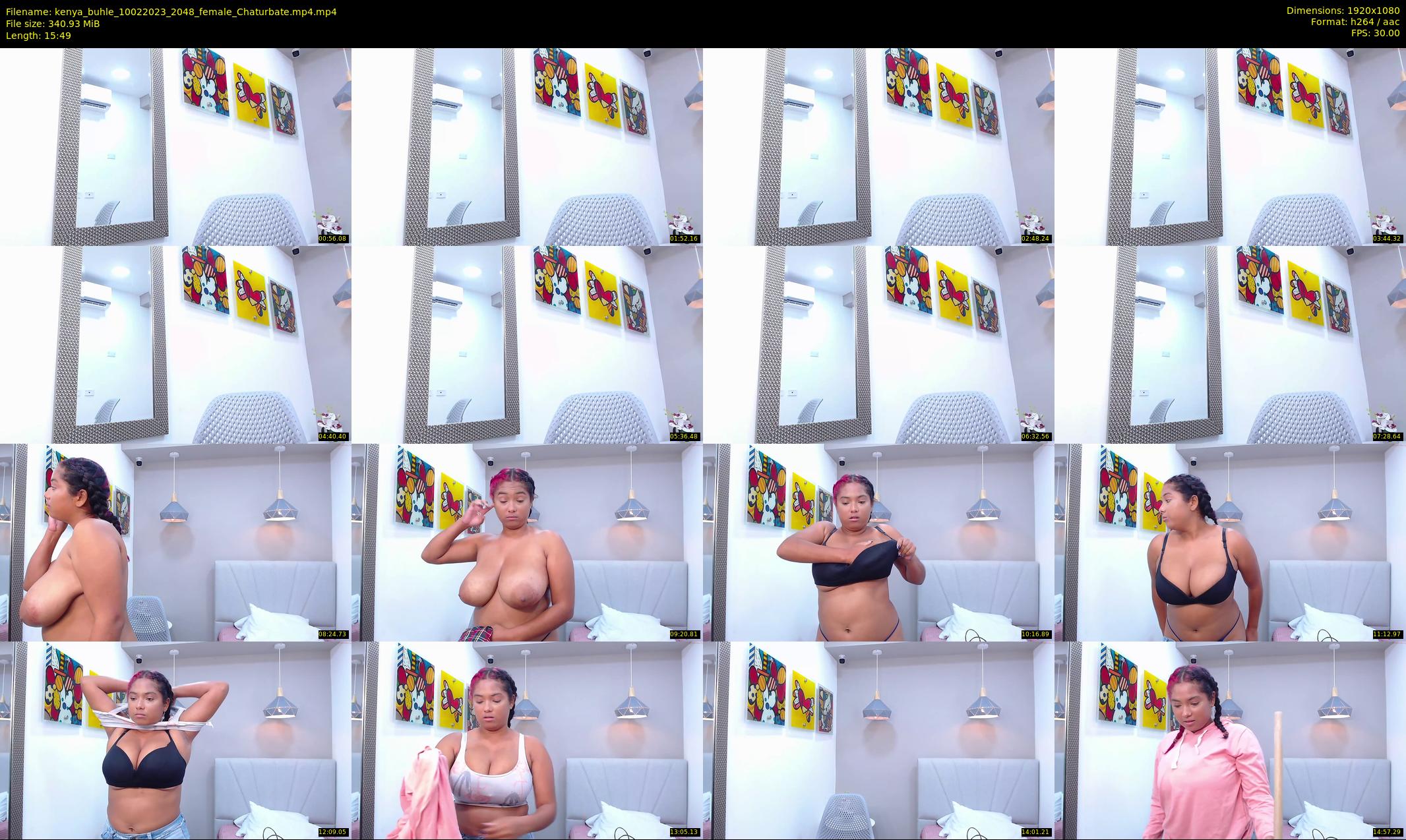 kenya_buhle — 16 minute Chaturbate female cam show recording, 1080p, Feb 10, 2023