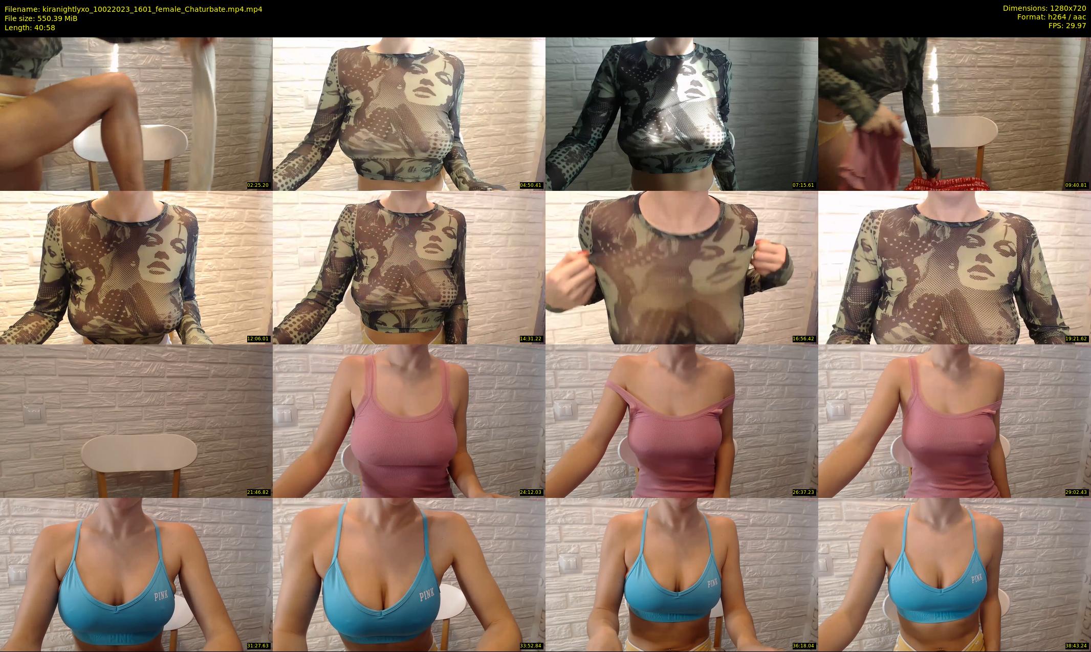 kiranightlyxo — 41 minute Chaturbate female cam show recording, 720p, Feb 10, 2023