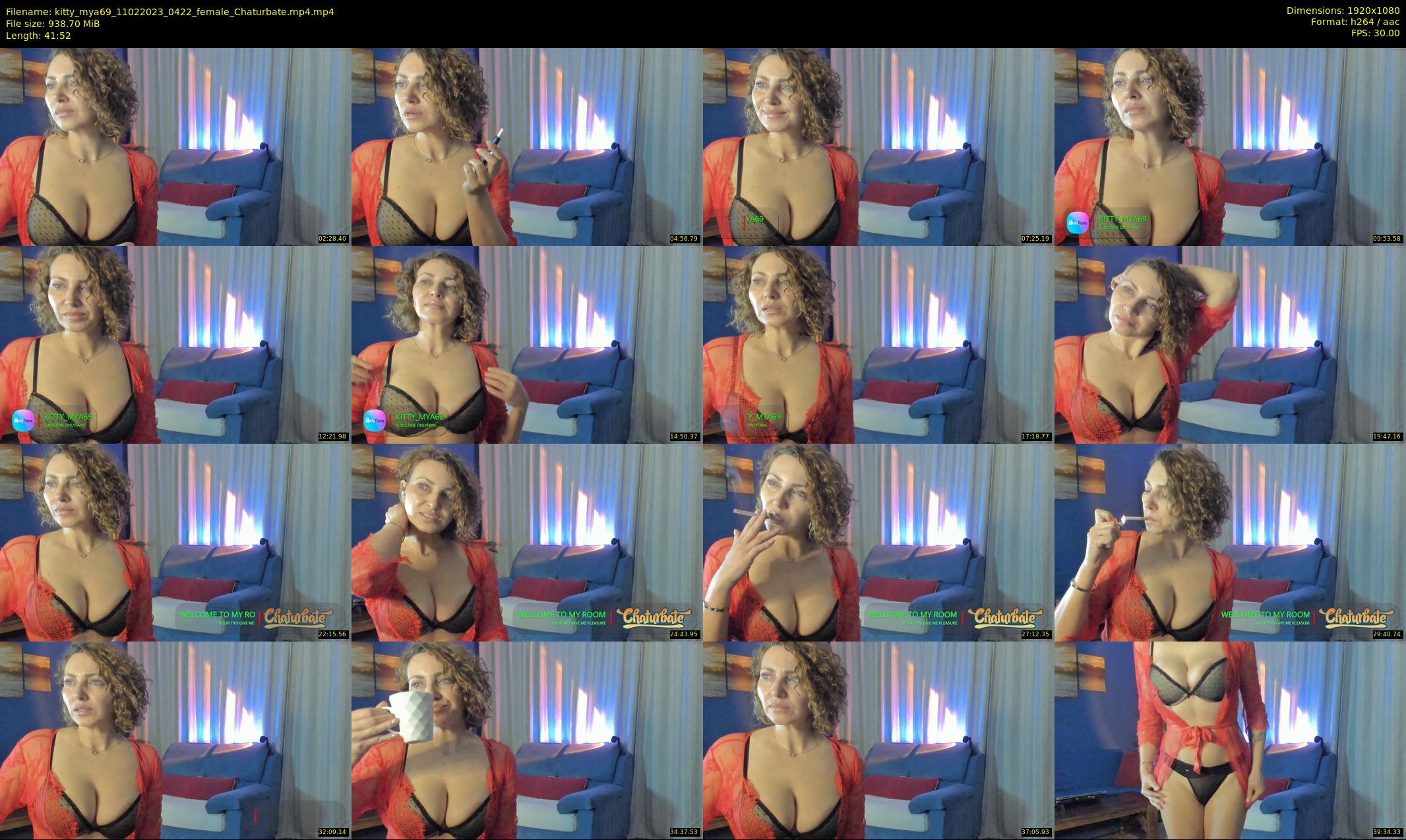 kitty_mya69 — 42 minute Chaturbate female cam show recording, 1080p, Feb 11, 2023