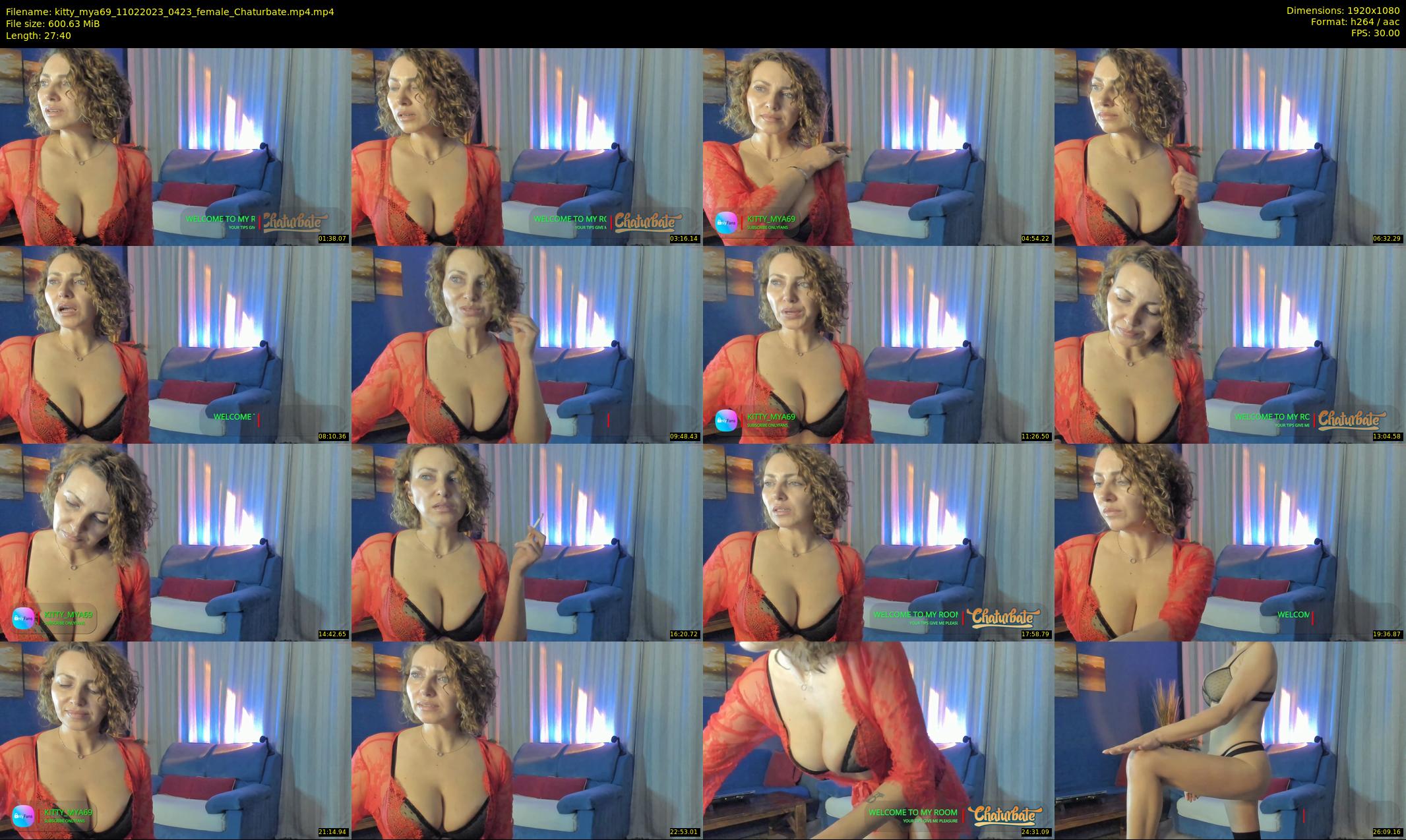kitty_mya69 — 28 minute Chaturbate female cam show recording, 1080p, Feb 11, 2023