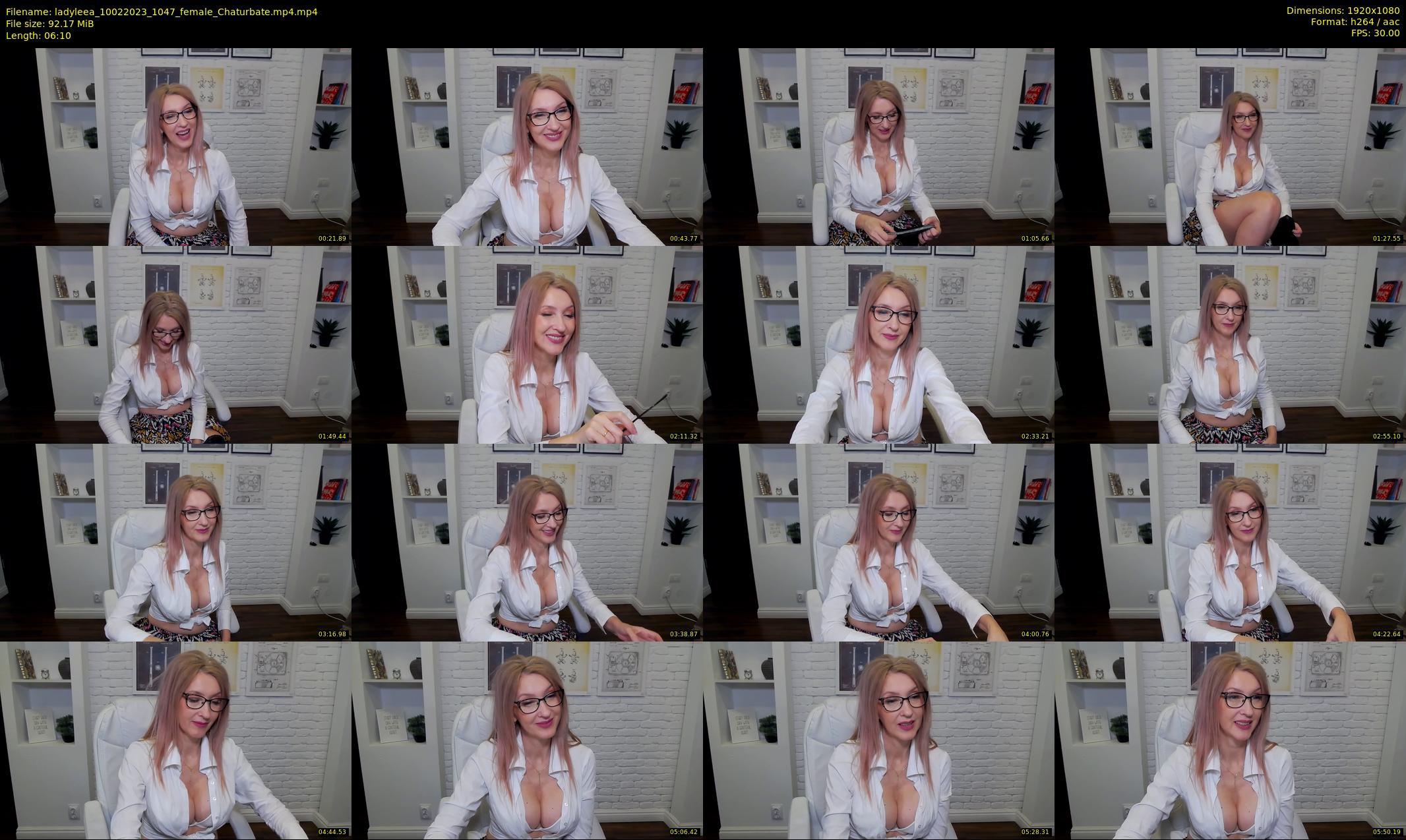 ladyleea — 7 minute Chaturbate female cam show recording, 1080p, Feb 10, 2023