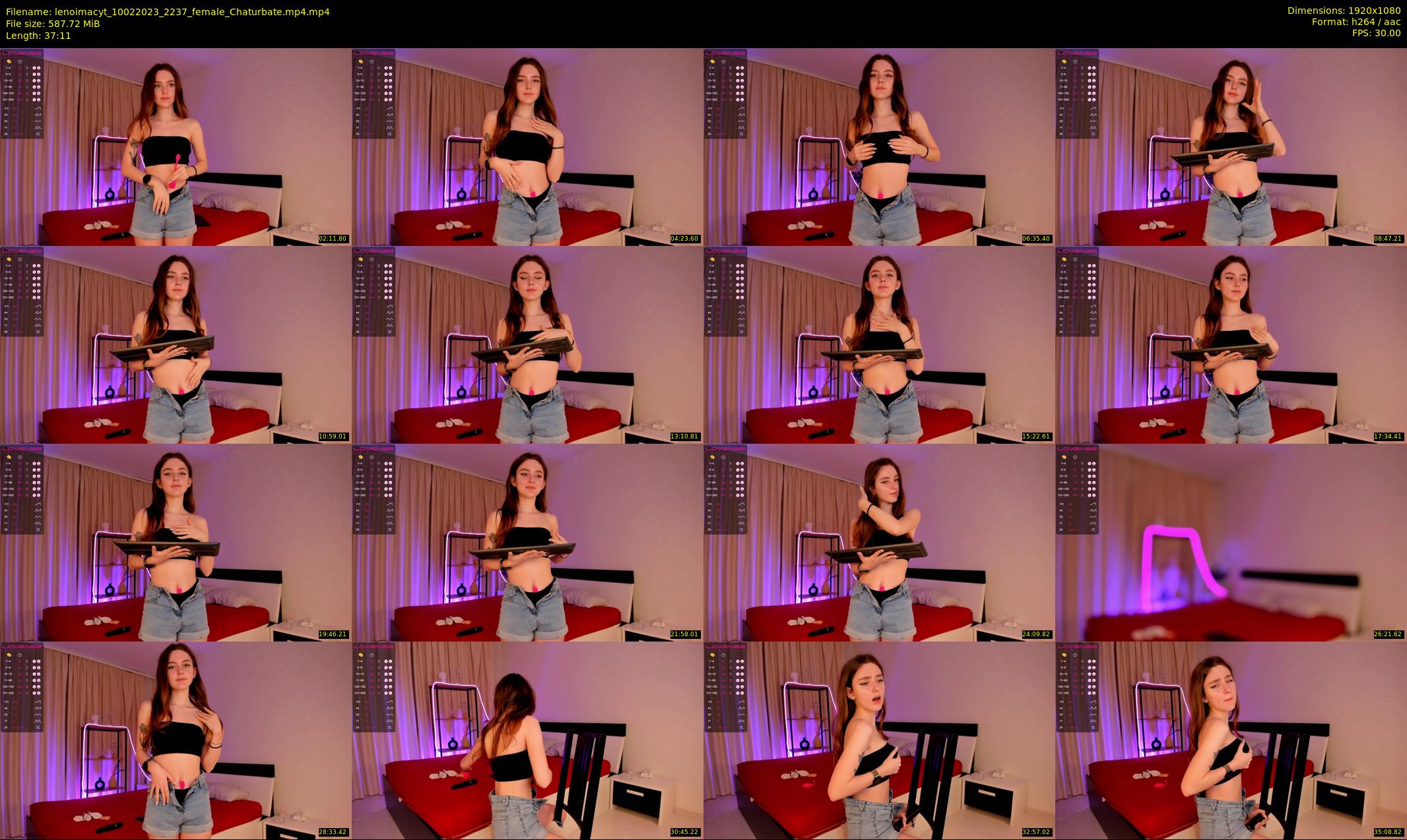 lenoimacyt — 38 minute Chaturbate female cam show recording, 1080p, Feb 10, 2023