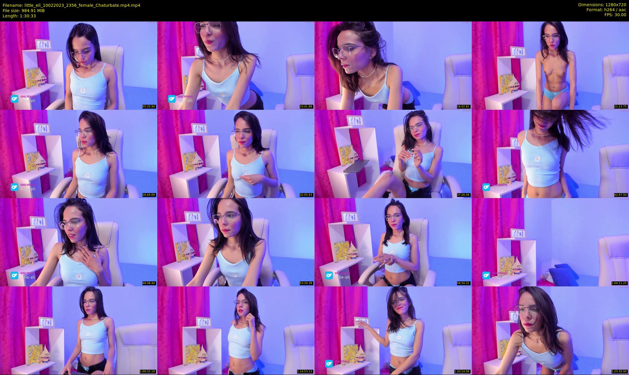 little_eli — 91 minute Chaturbate female cam show recording, 720p, Feb 10, 2023